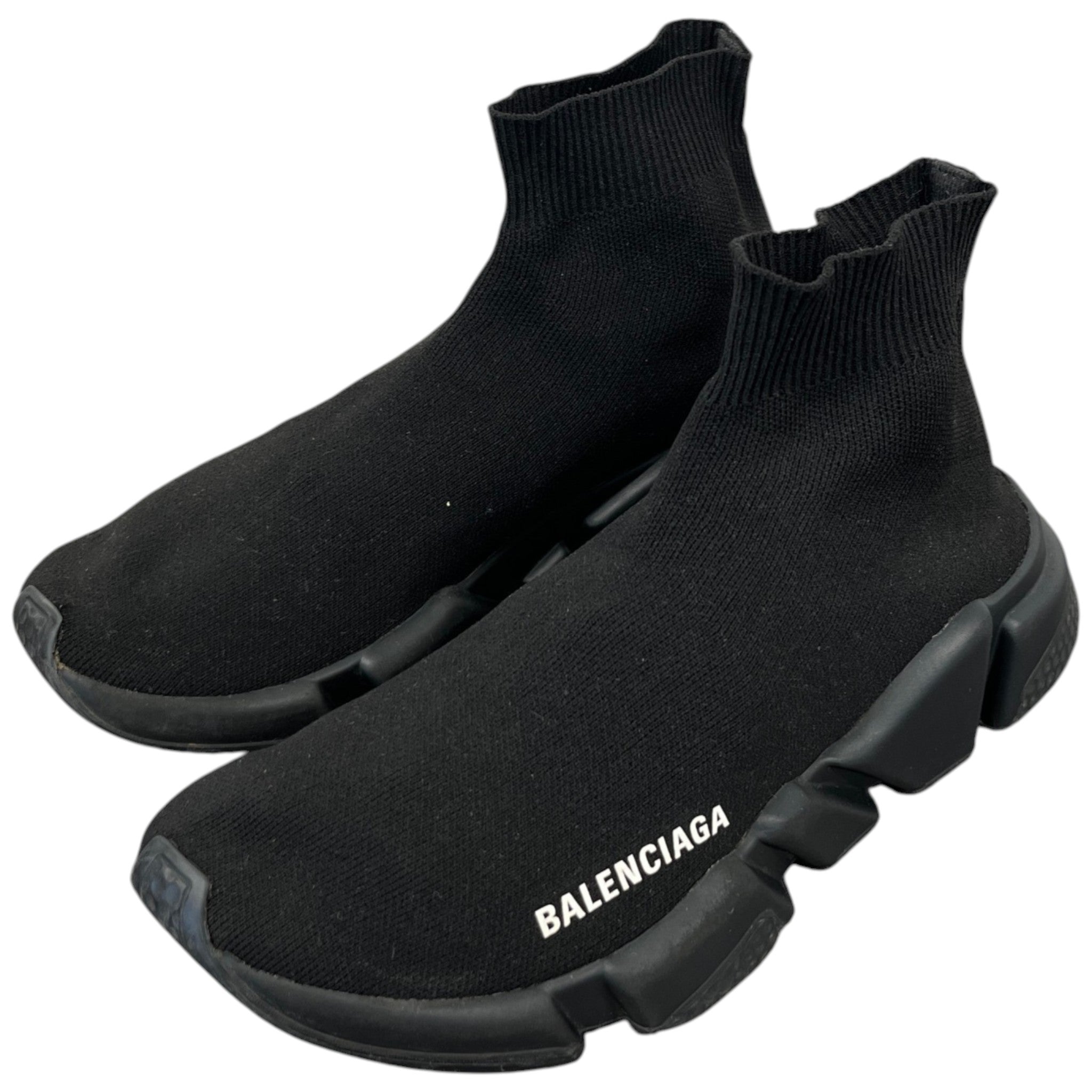 Women's Speed Sock High Trainers Black Size EU 37 / UK 4