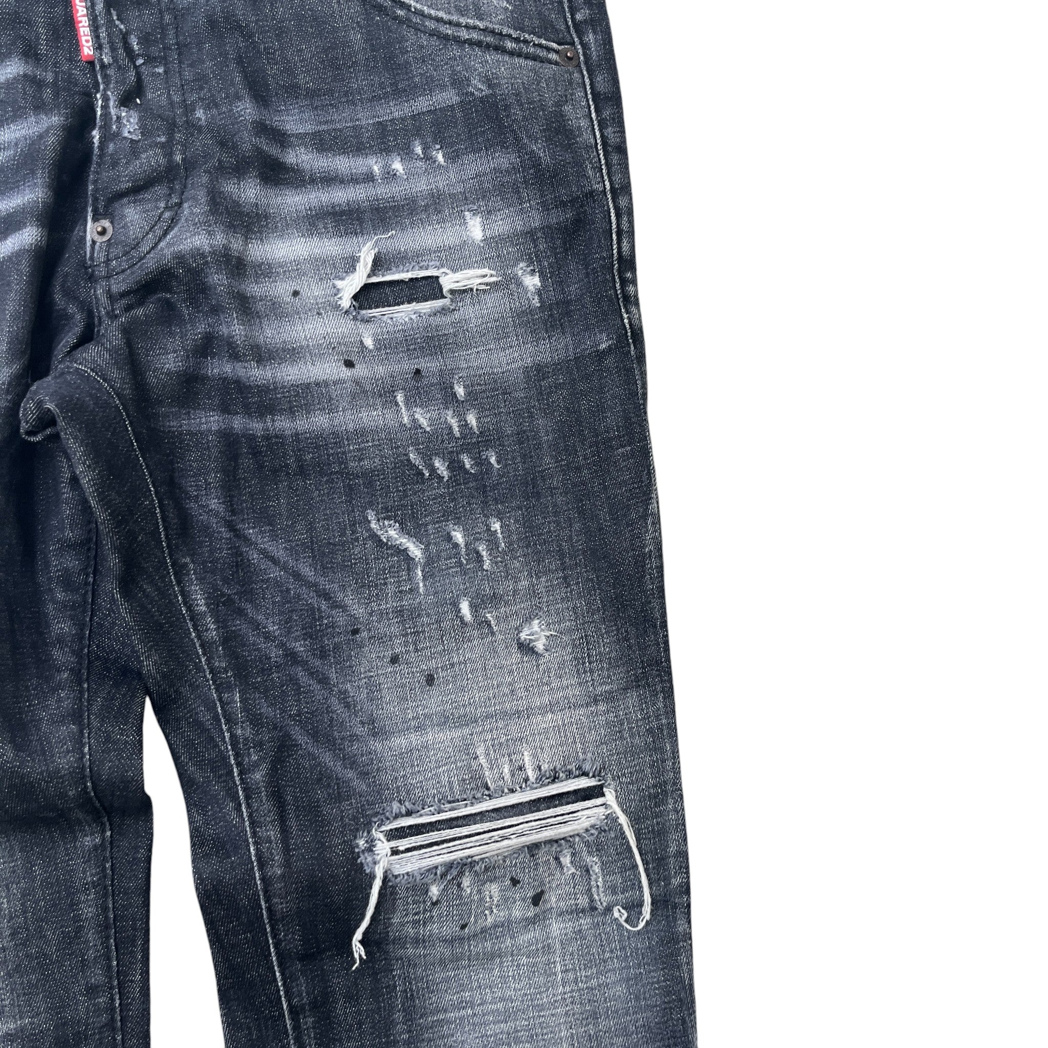 Men's Cool Guy Jeans Black Size IT 46 / UK 30