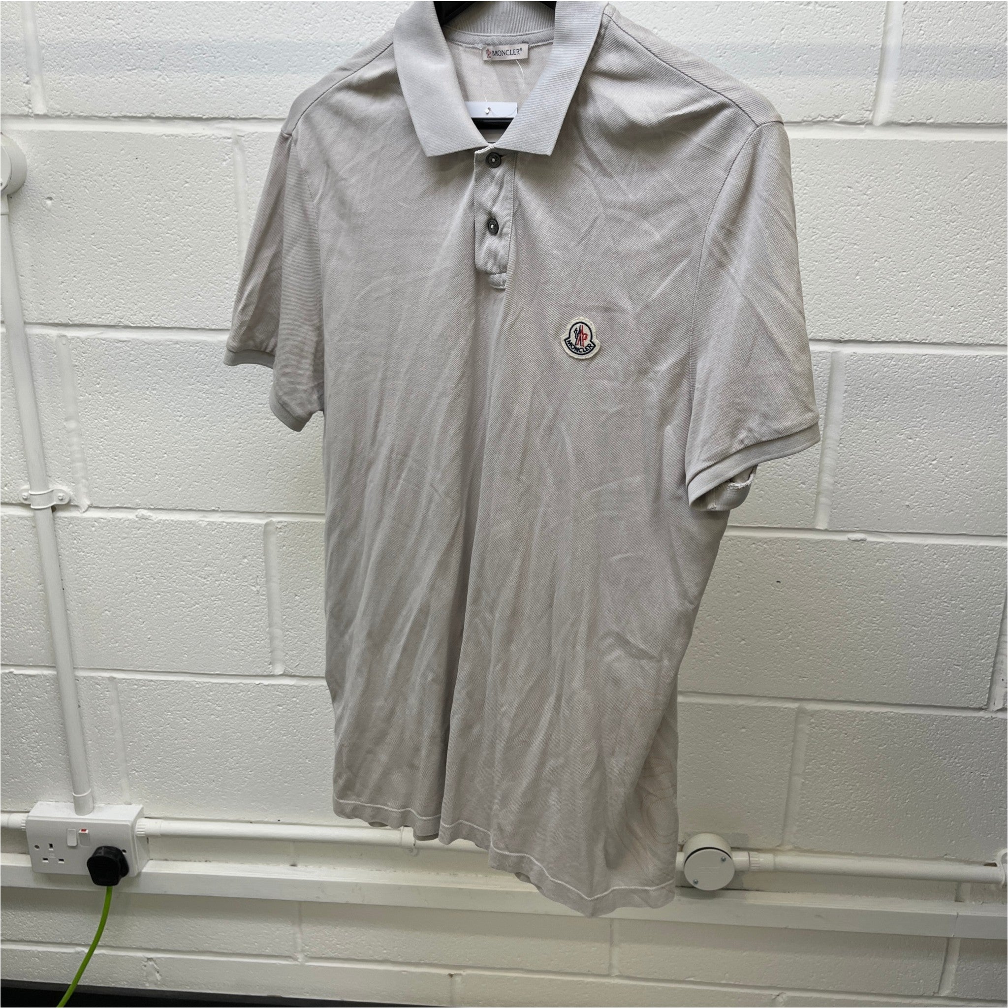 Men's Maglia Polo Shirt Grey Size M