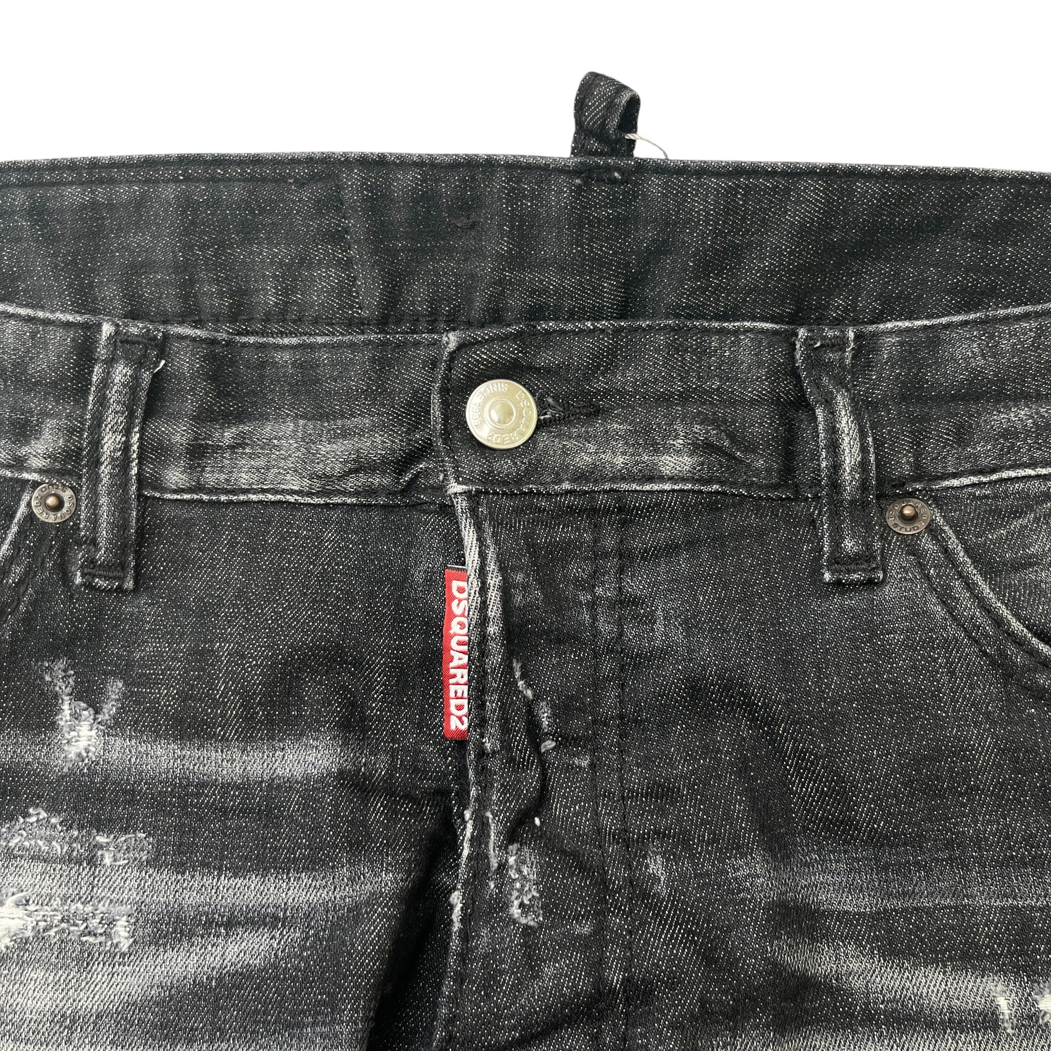 Men's Cool Guy Jeans Black Size IT 46 / UK 30