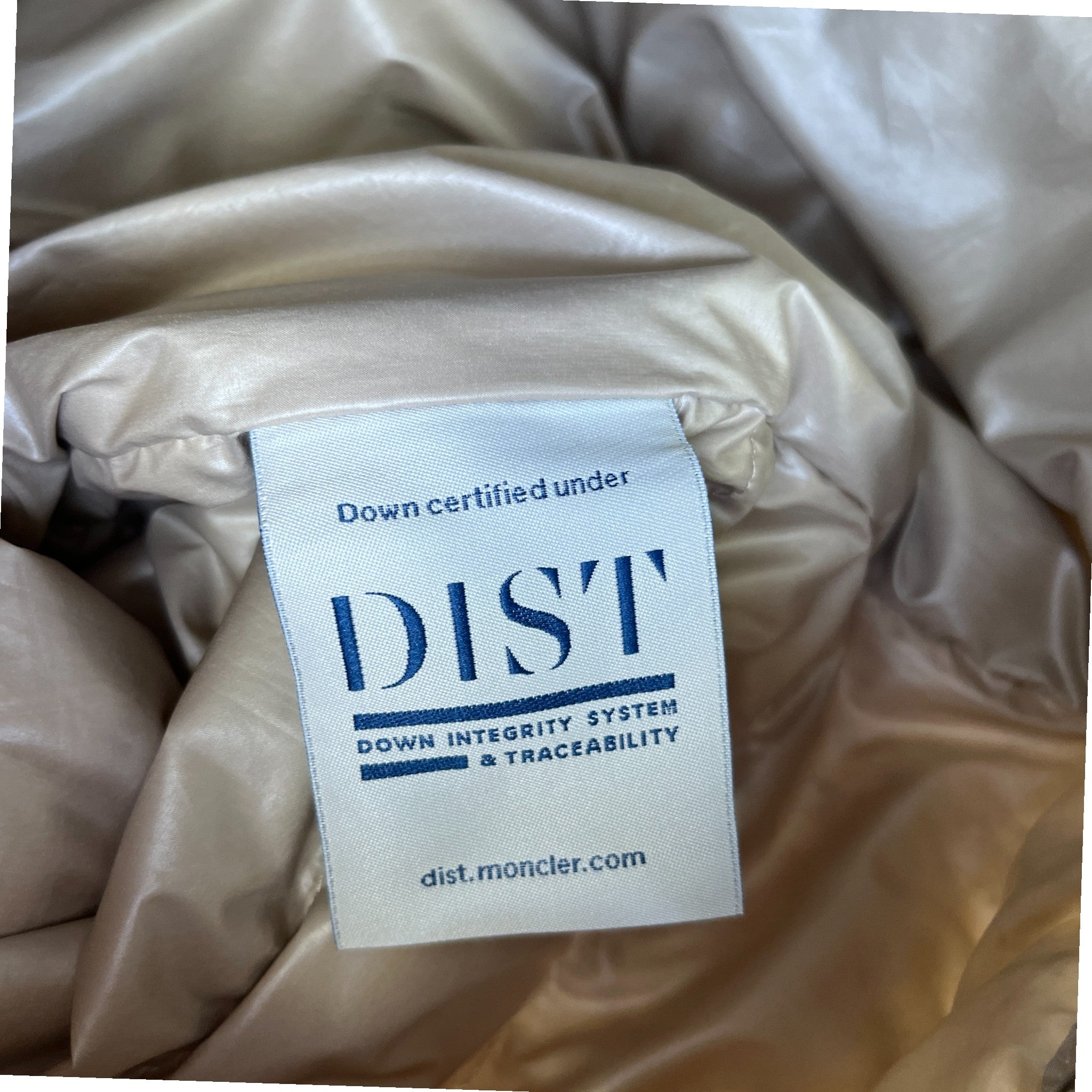 Men's Alfit Down Jacket Beige Size 2 / M