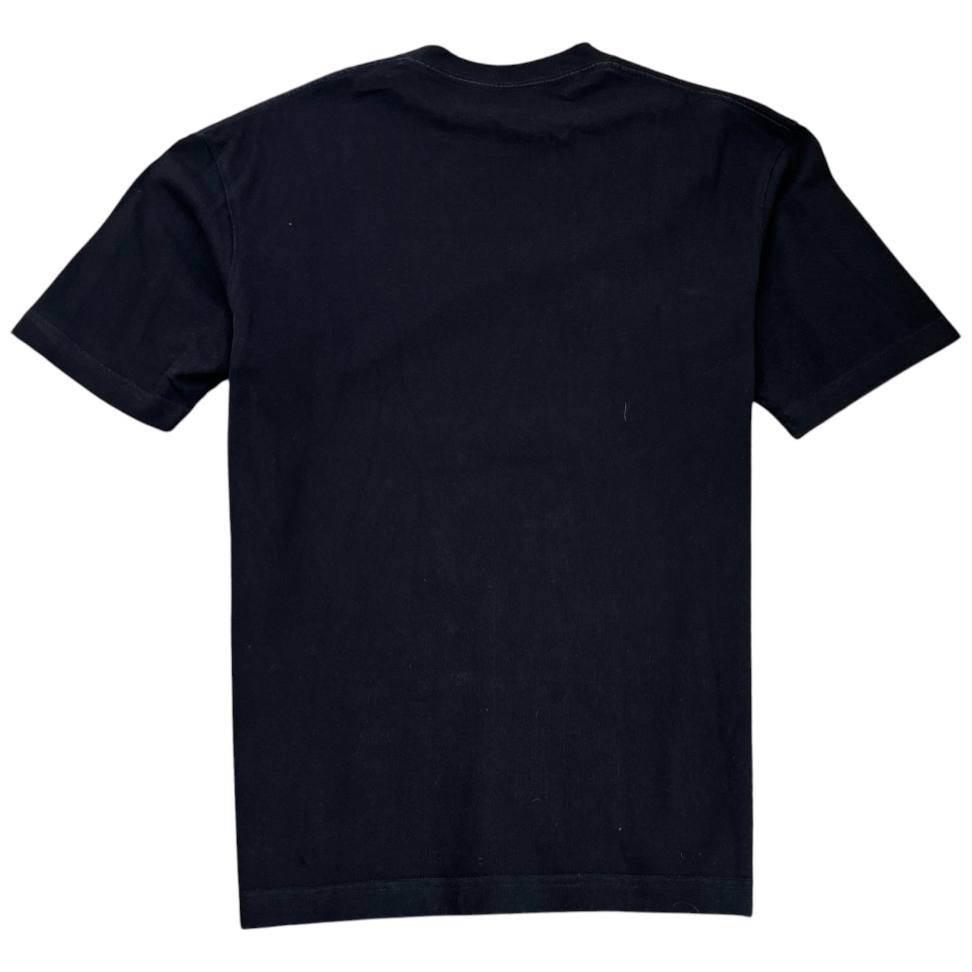 Men's Logo Print T-Shirt Black Size XXS