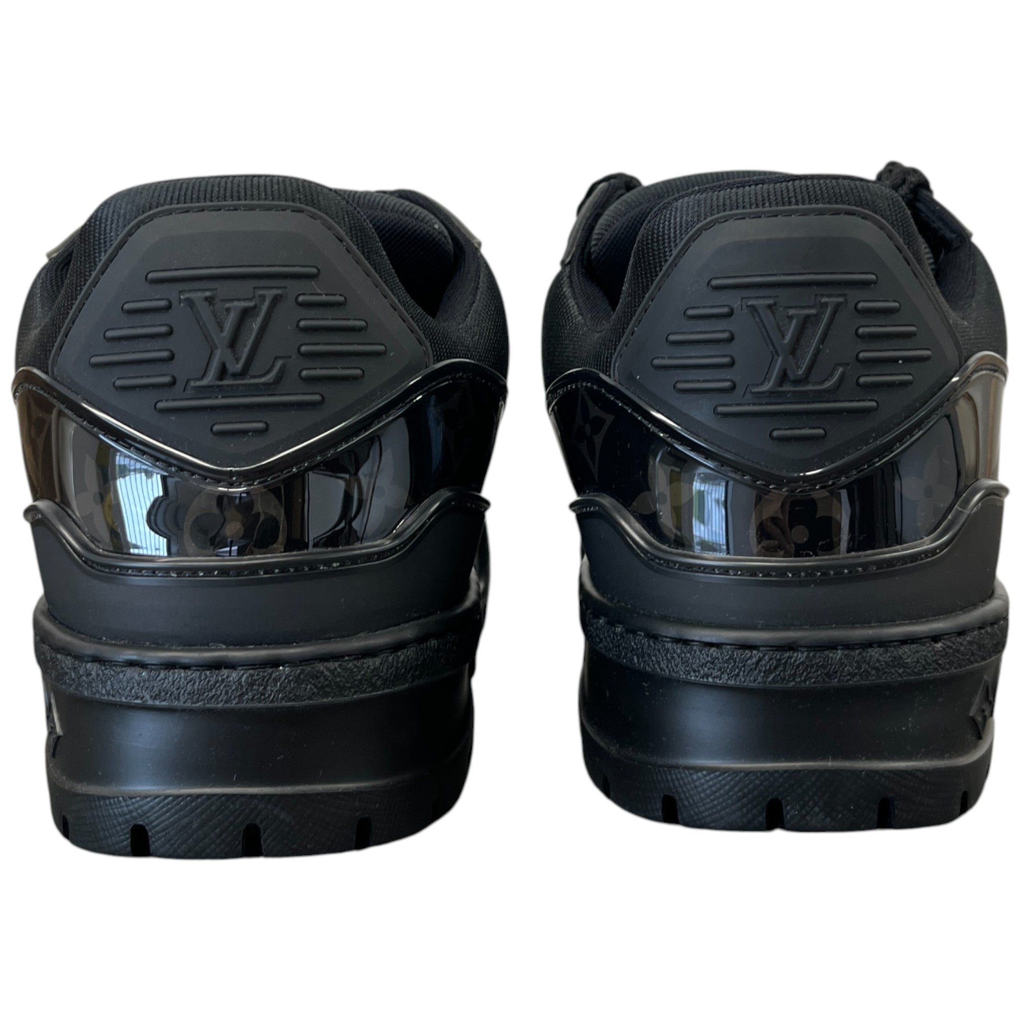 Men's Lv Maxi Low Trainers Black Size EU 41 / UK 7