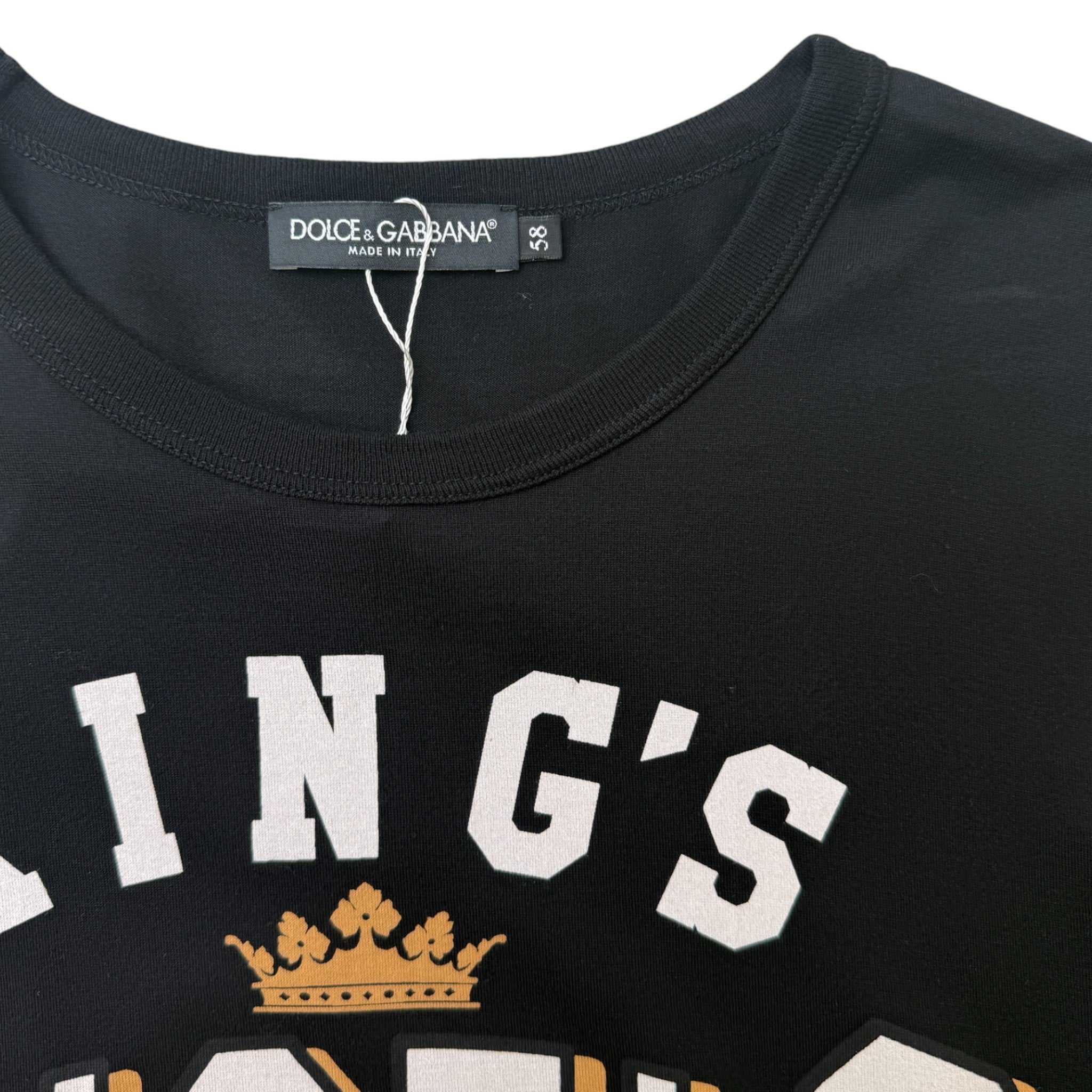 Men's King'S Angels T-Shirt Black Size XXXL