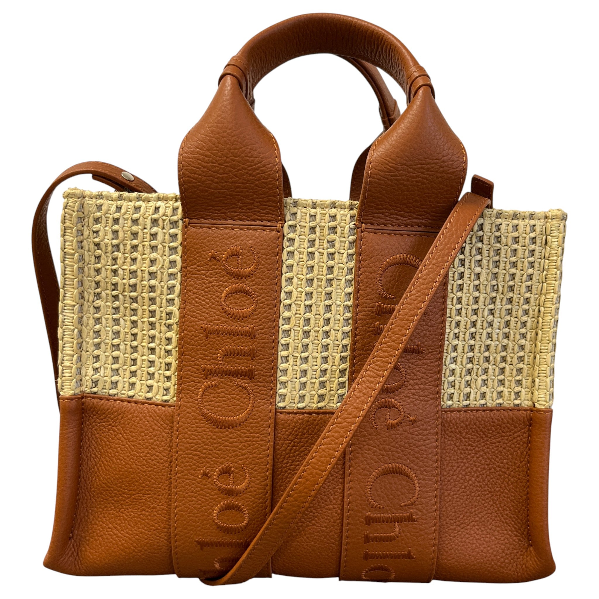 Women's Small Woody Tote Handbag Brown