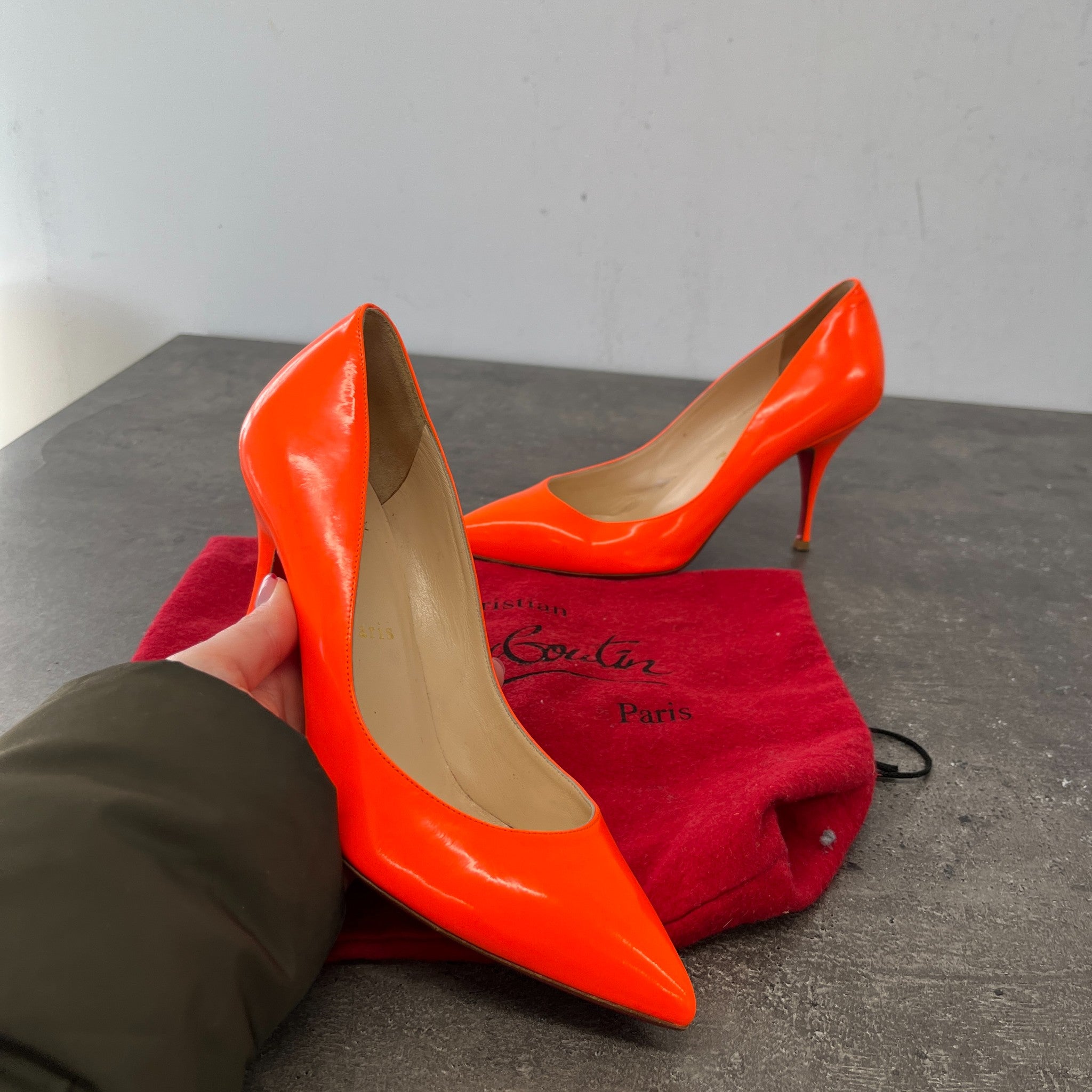Women's Pigalle 70Mm Pumps Heels Orange Size EU 36.5 / UK 3.5