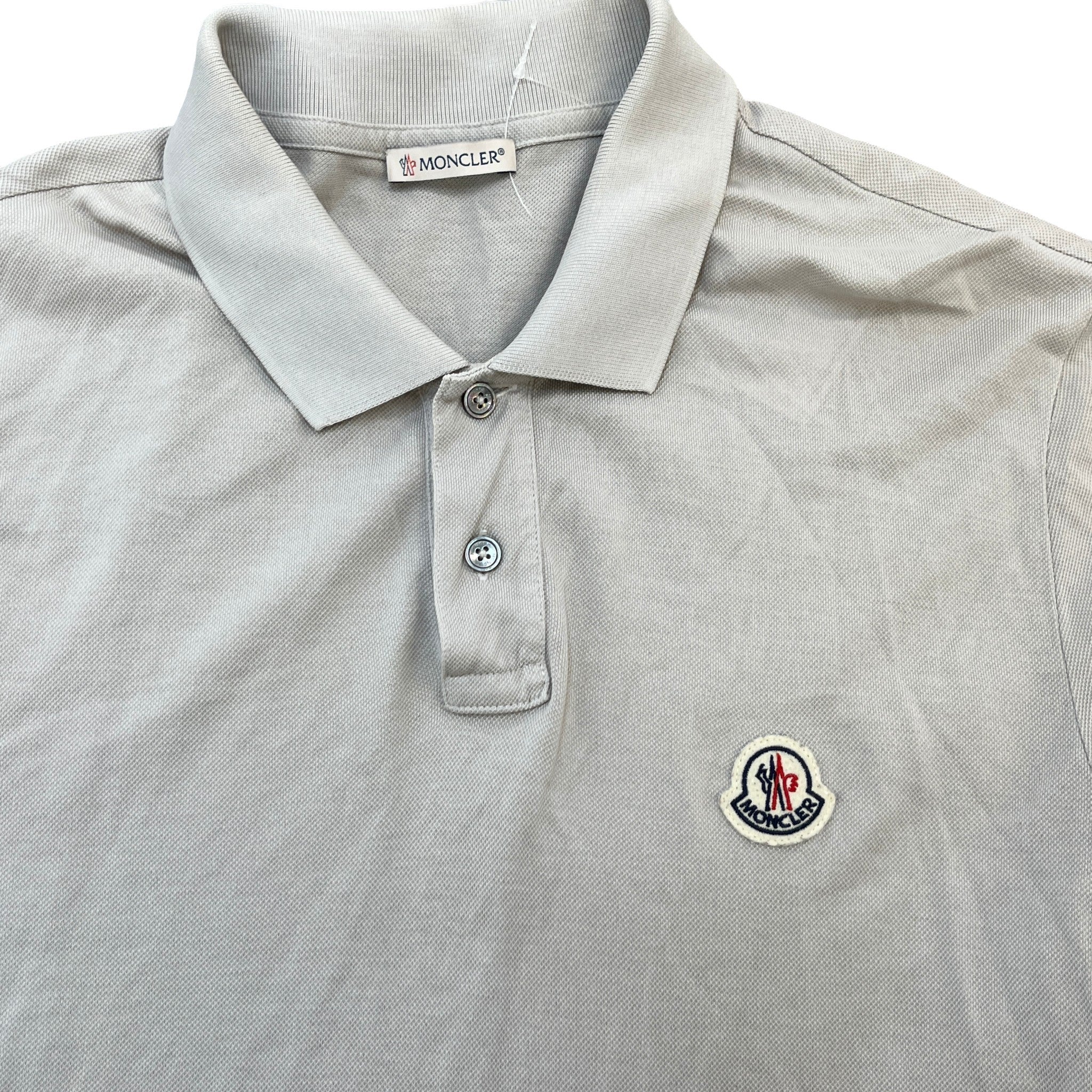 Men's Maglia Polo Shirt Grey Size M