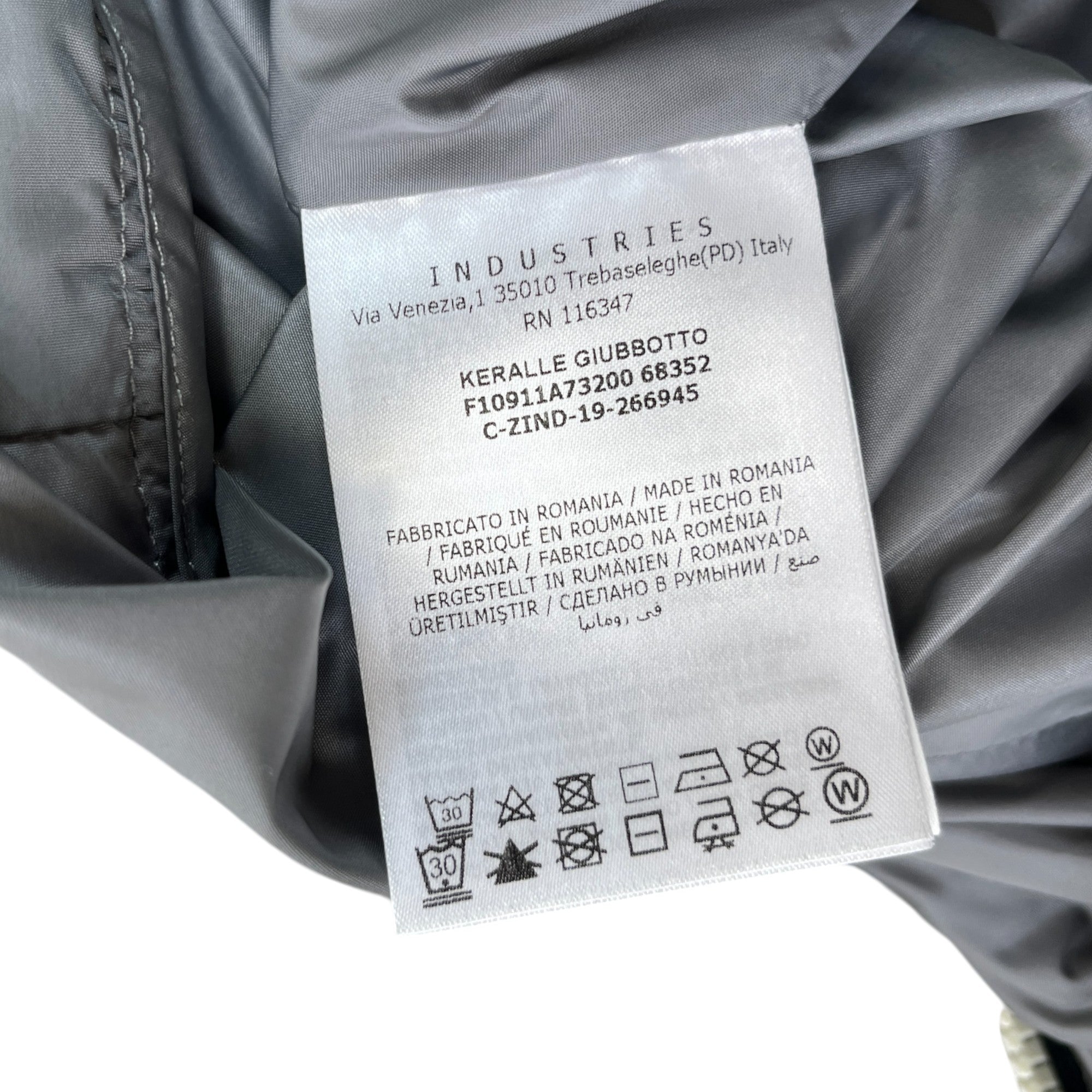 Men's Keralle Jacket Grey Size 2 / M