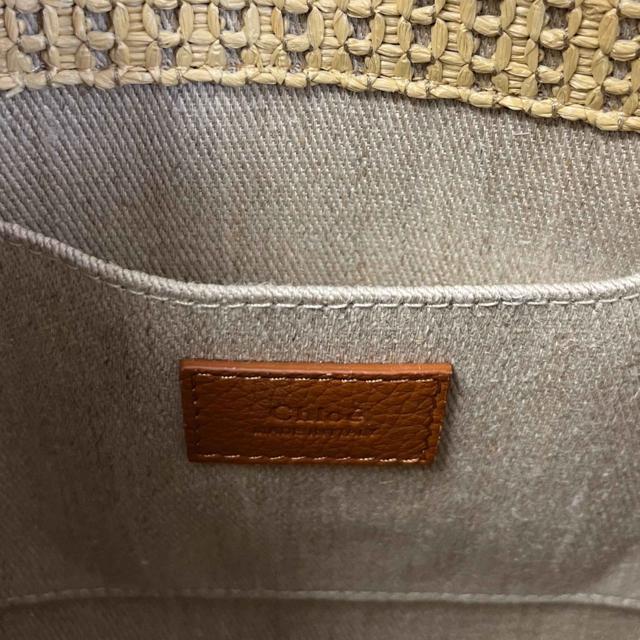 Women's Small Woody Tote Handbag Brown