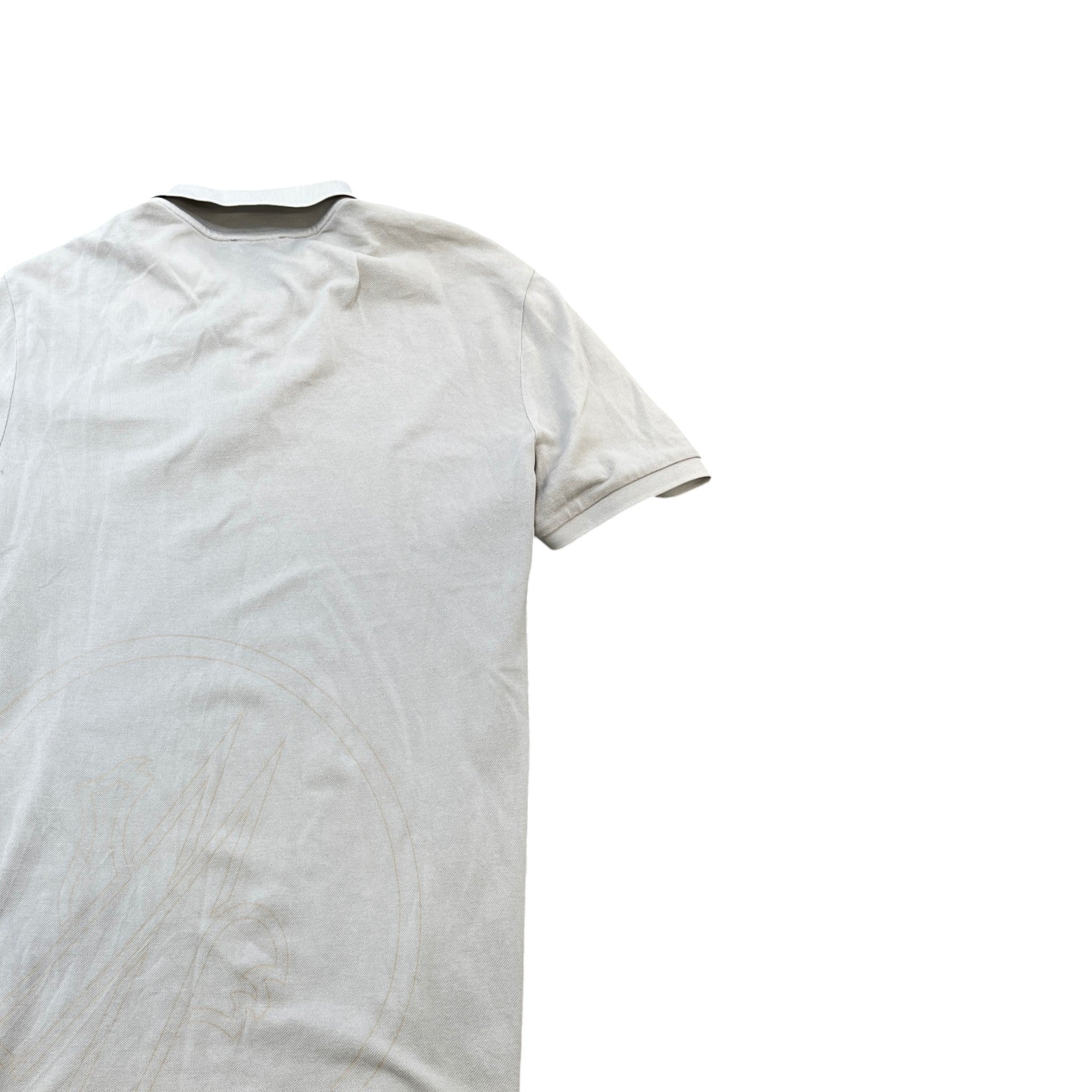 Men's Maglia Polo Shirt Grey Size M