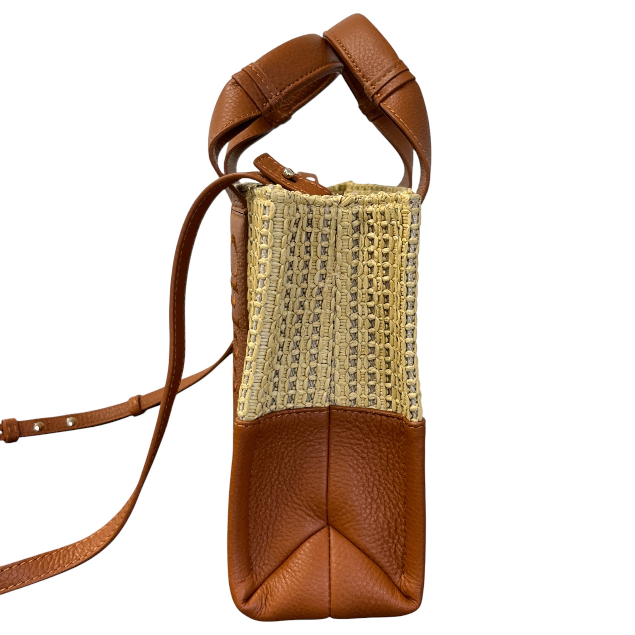 Women's Small Woody Tote Handbag Brown