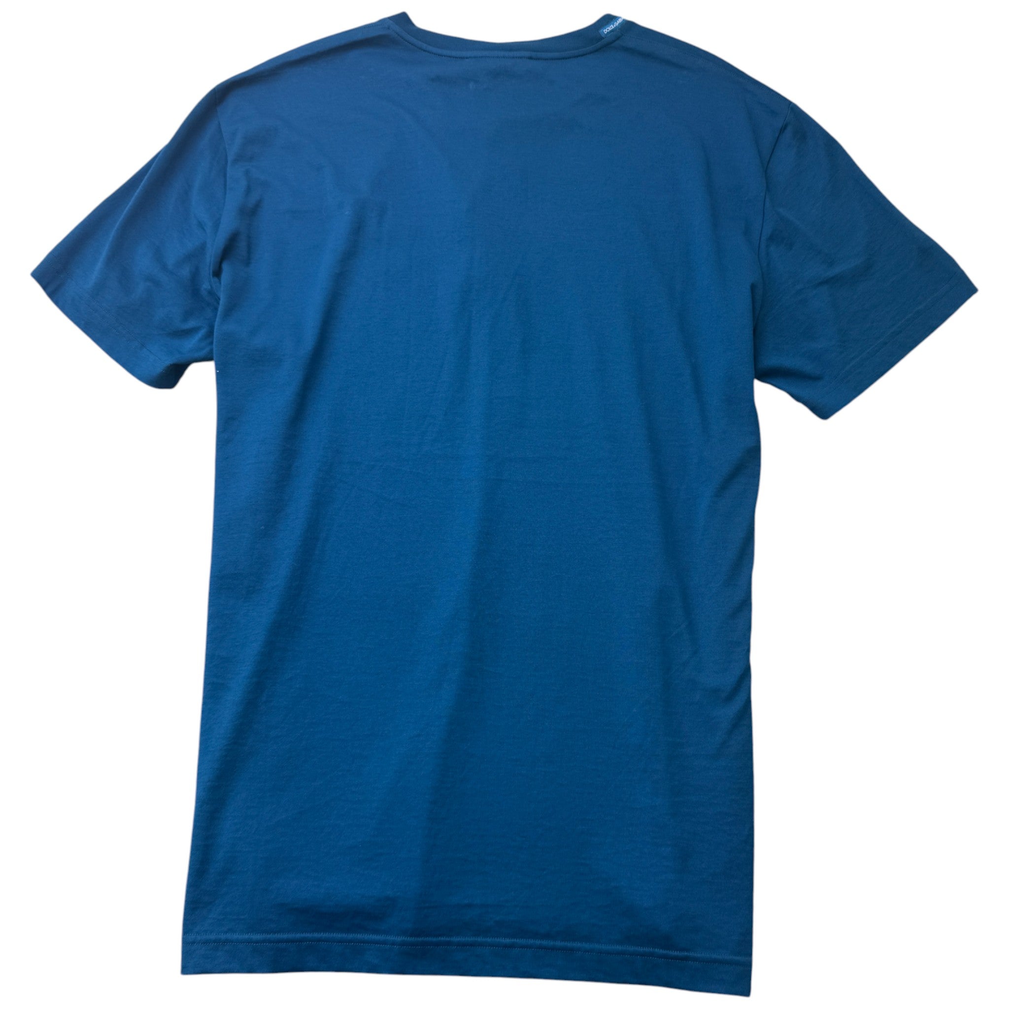 Men's Bee Crown Logo T-Shirt Blue Size XXXL