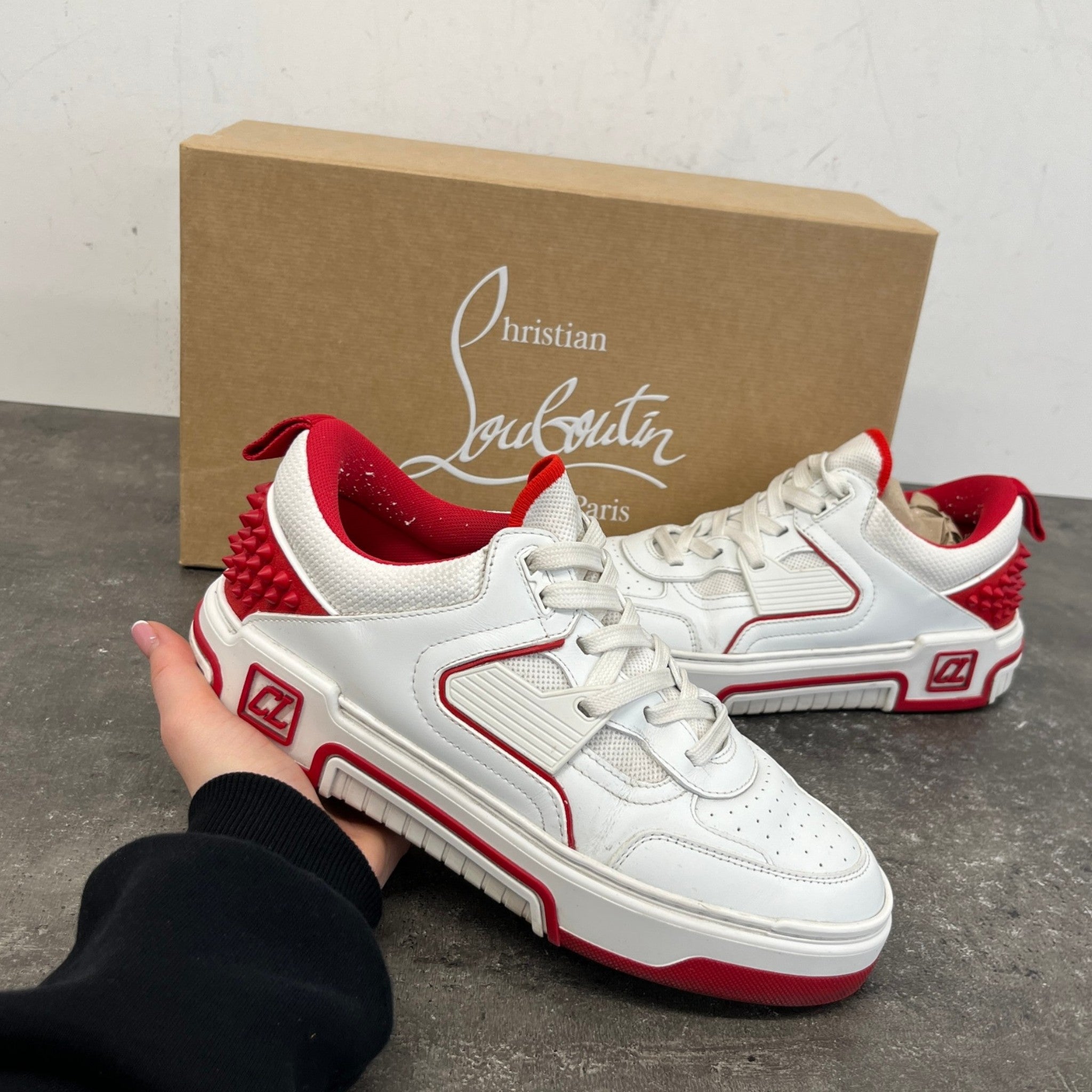 Men's Astroloubi Low Trainers White Size EU 40 / UK 6
