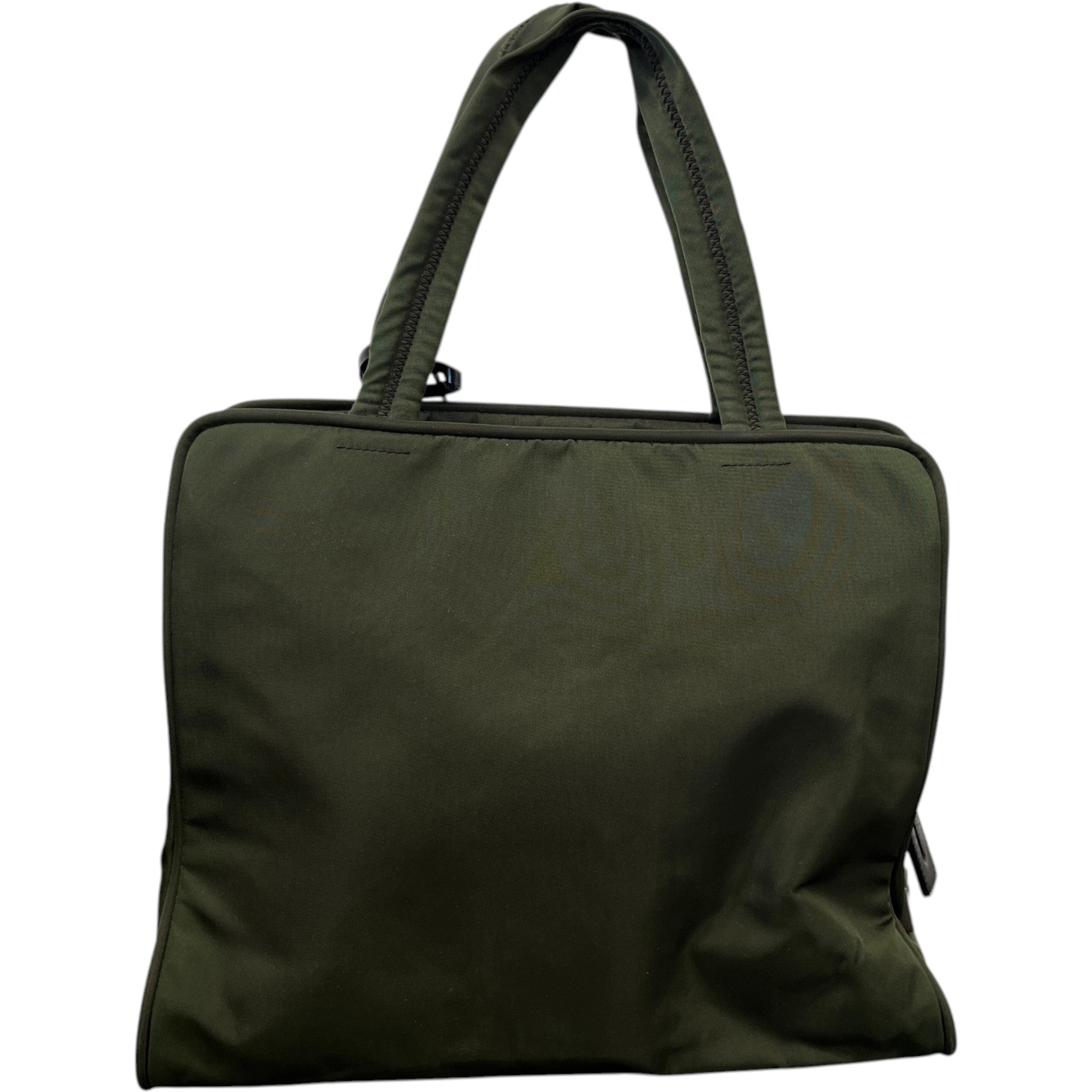 Women's Re-Nylon Plaque Logo Bag Khaki
