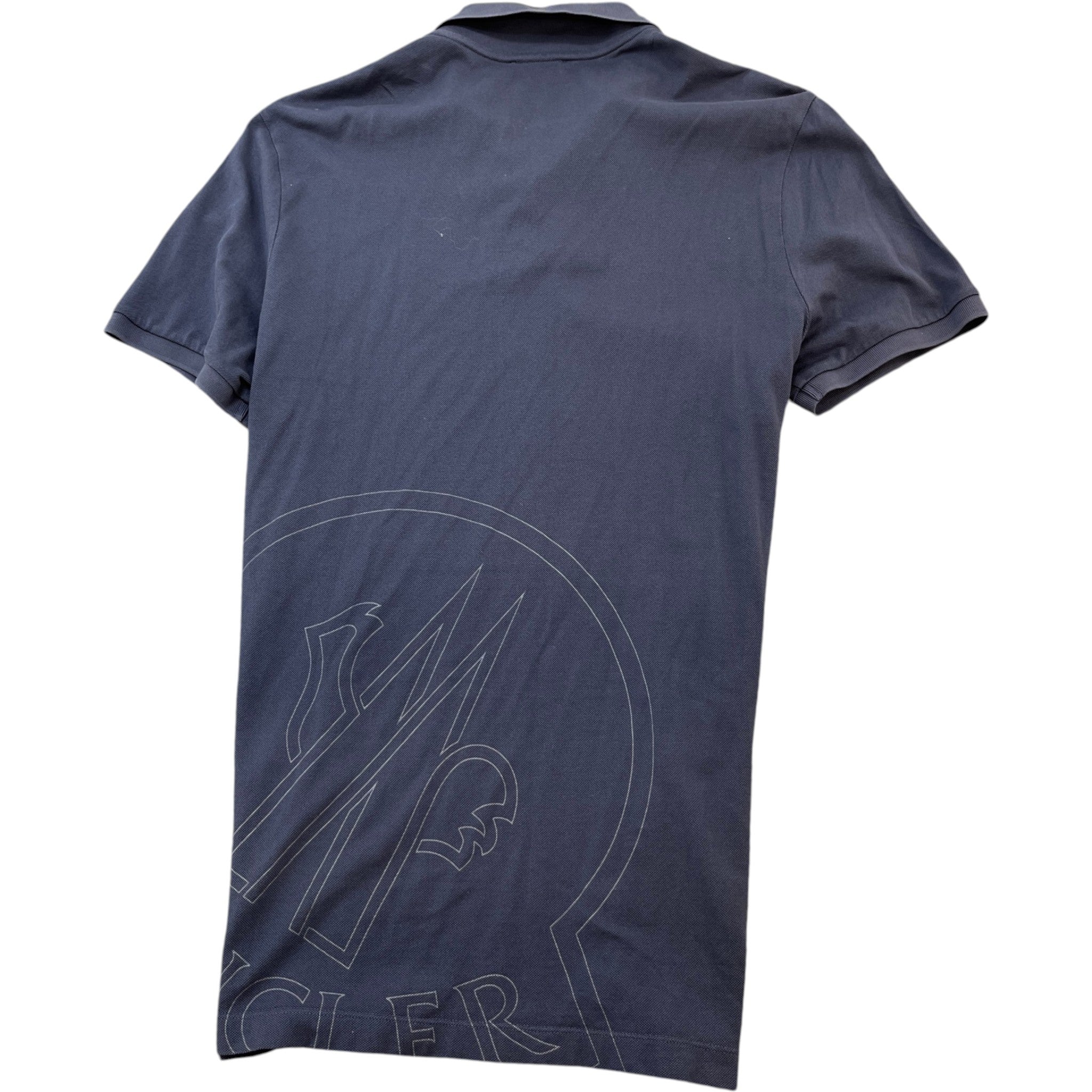 Men's Maglia Polo Shirt Blue Size M