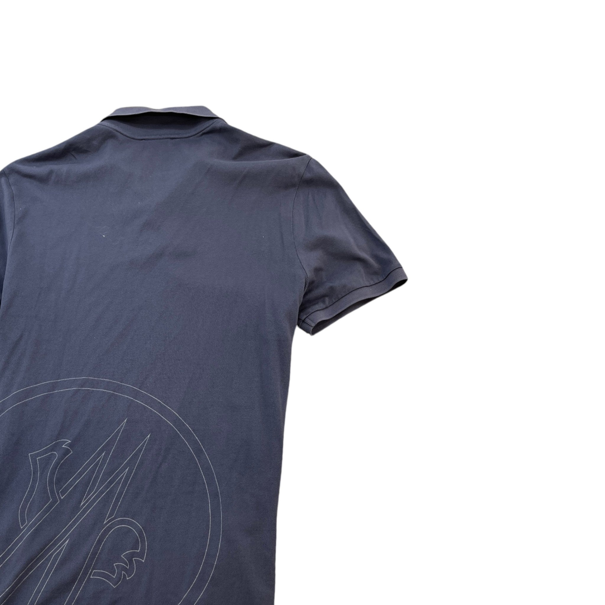 Men's Maglia Polo Shirt Blue Size M