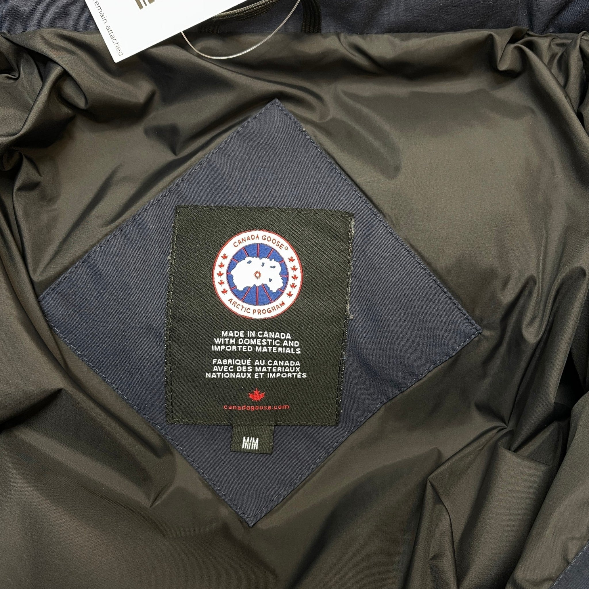 Men's Wyndham Down Jacket Navy Size M