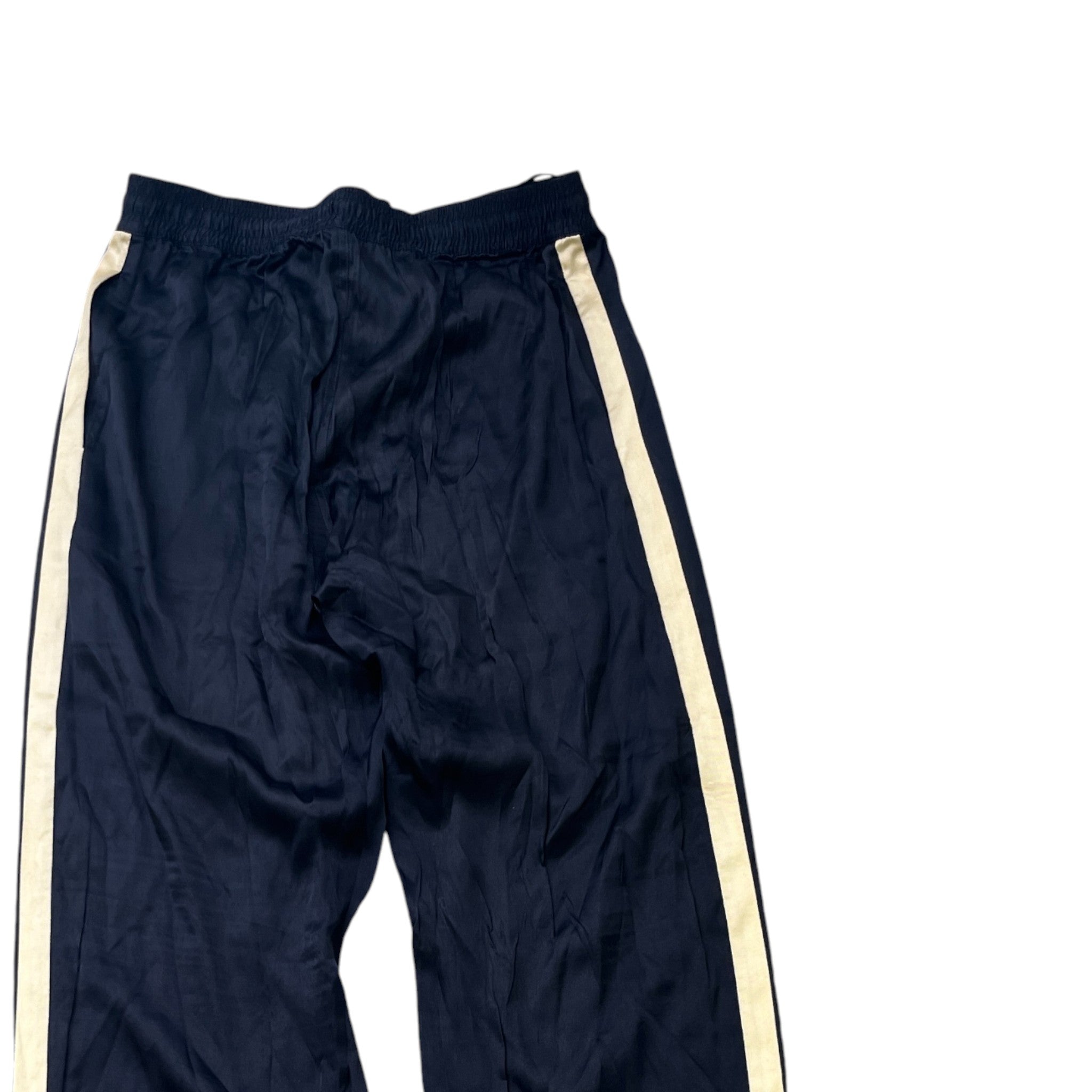 Women's C Logo Stripe Joggers Navy Size Waist 38"