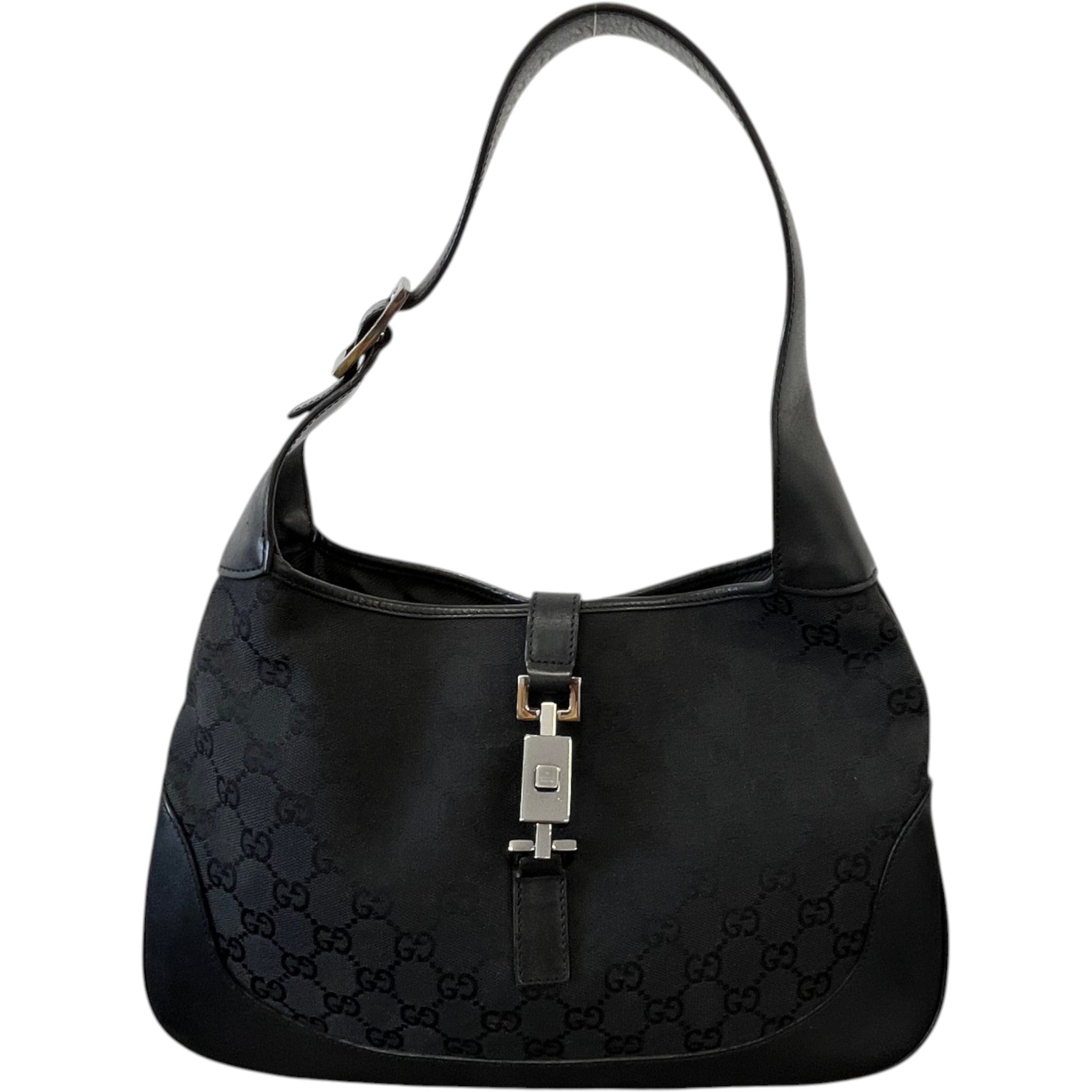 Women's Monogram Jackie Handbag Black