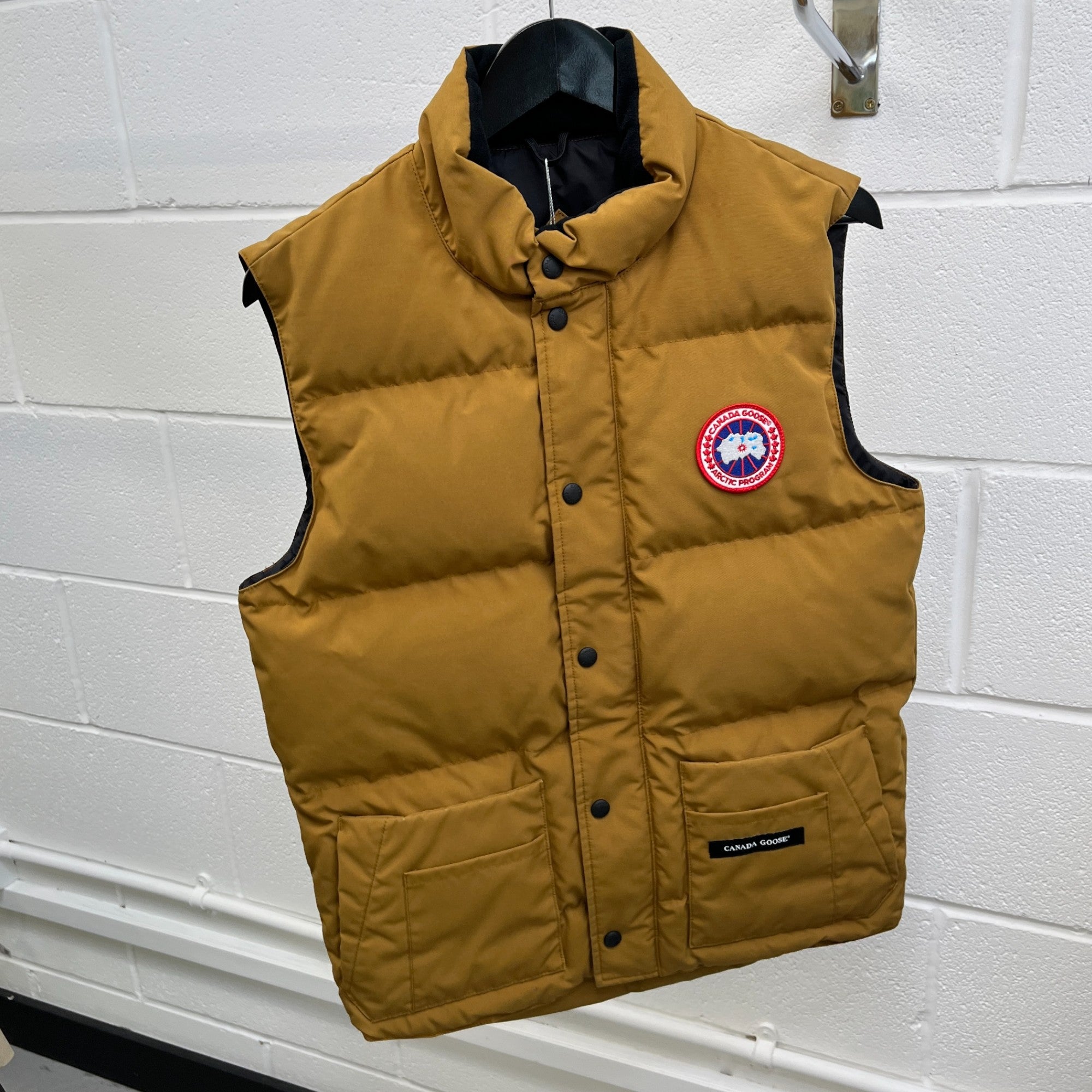 Men's Freestyle Gilet Burnt Orange Size S