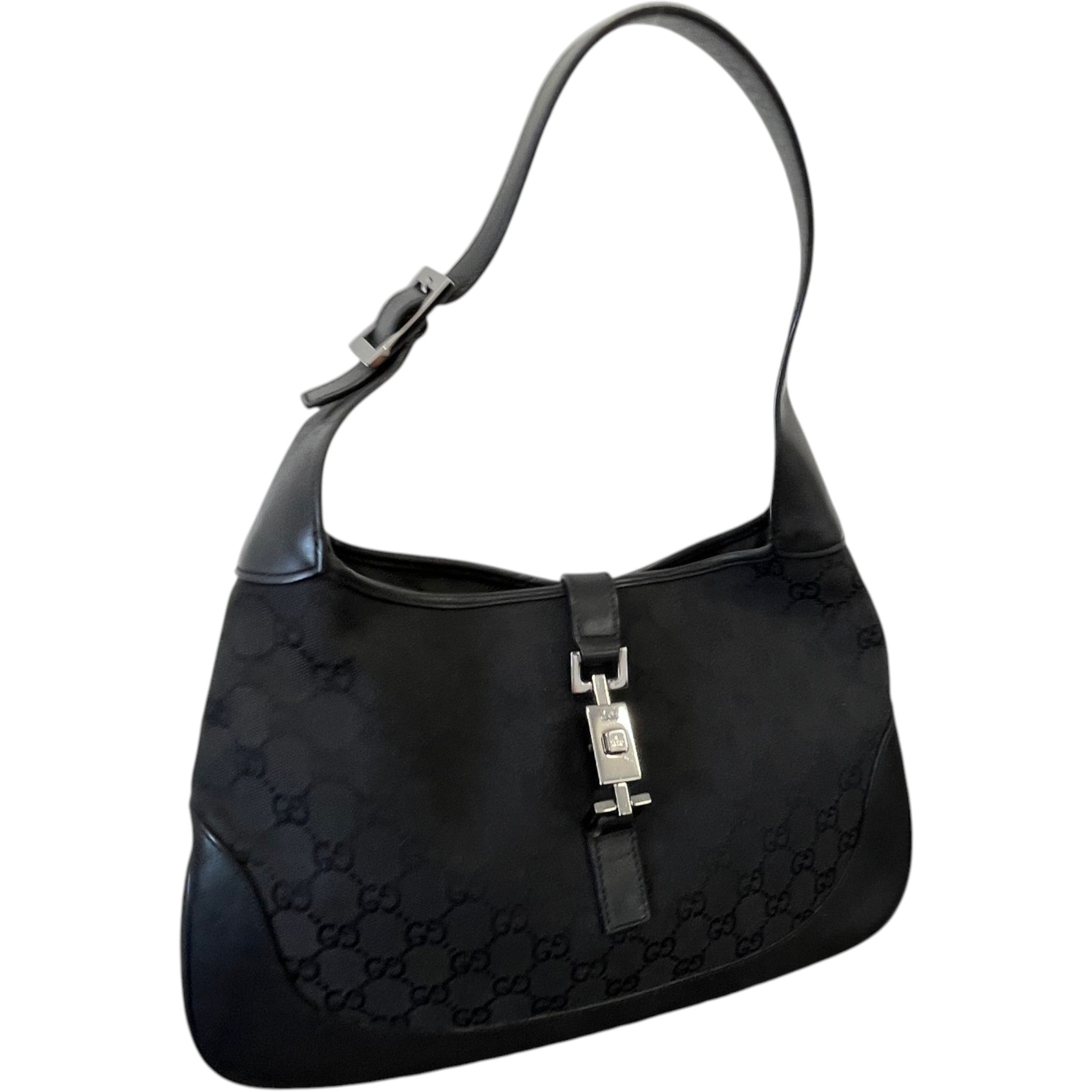 Women's Monogram Jackie Handbag Black
