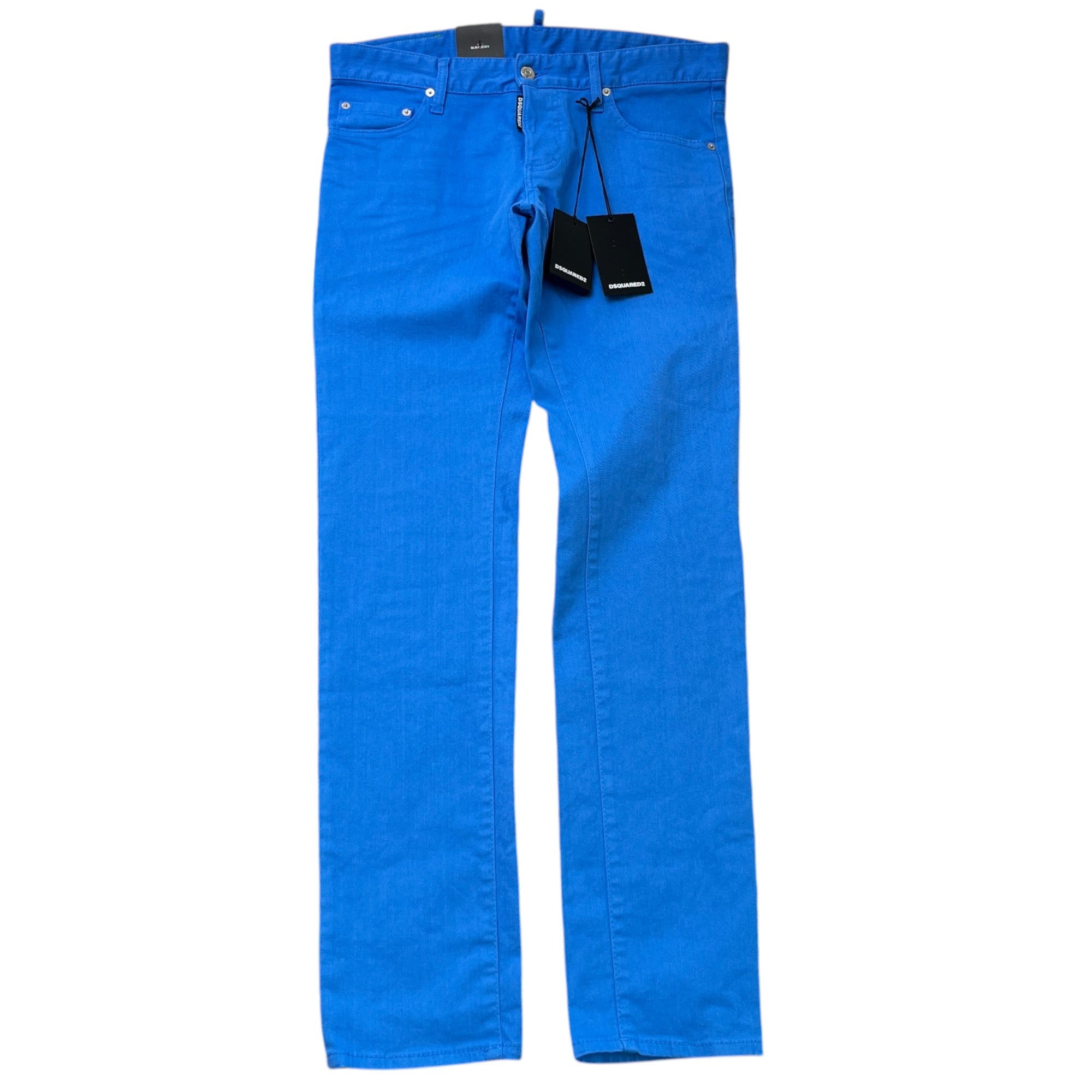 Men's Slim Jeans Blue Size IT 48 / UK 32