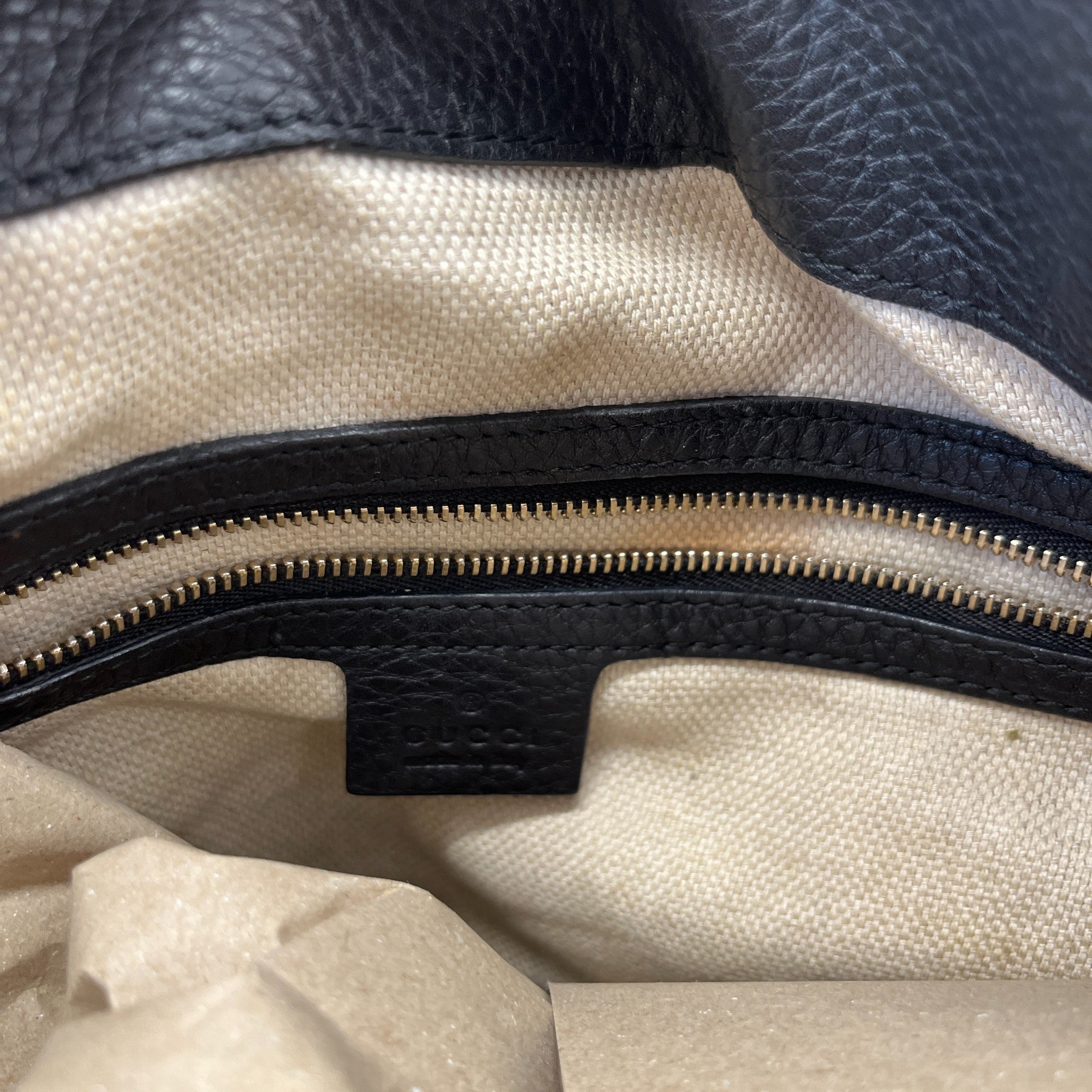 Women's Soho Chain Tote Handbag Black