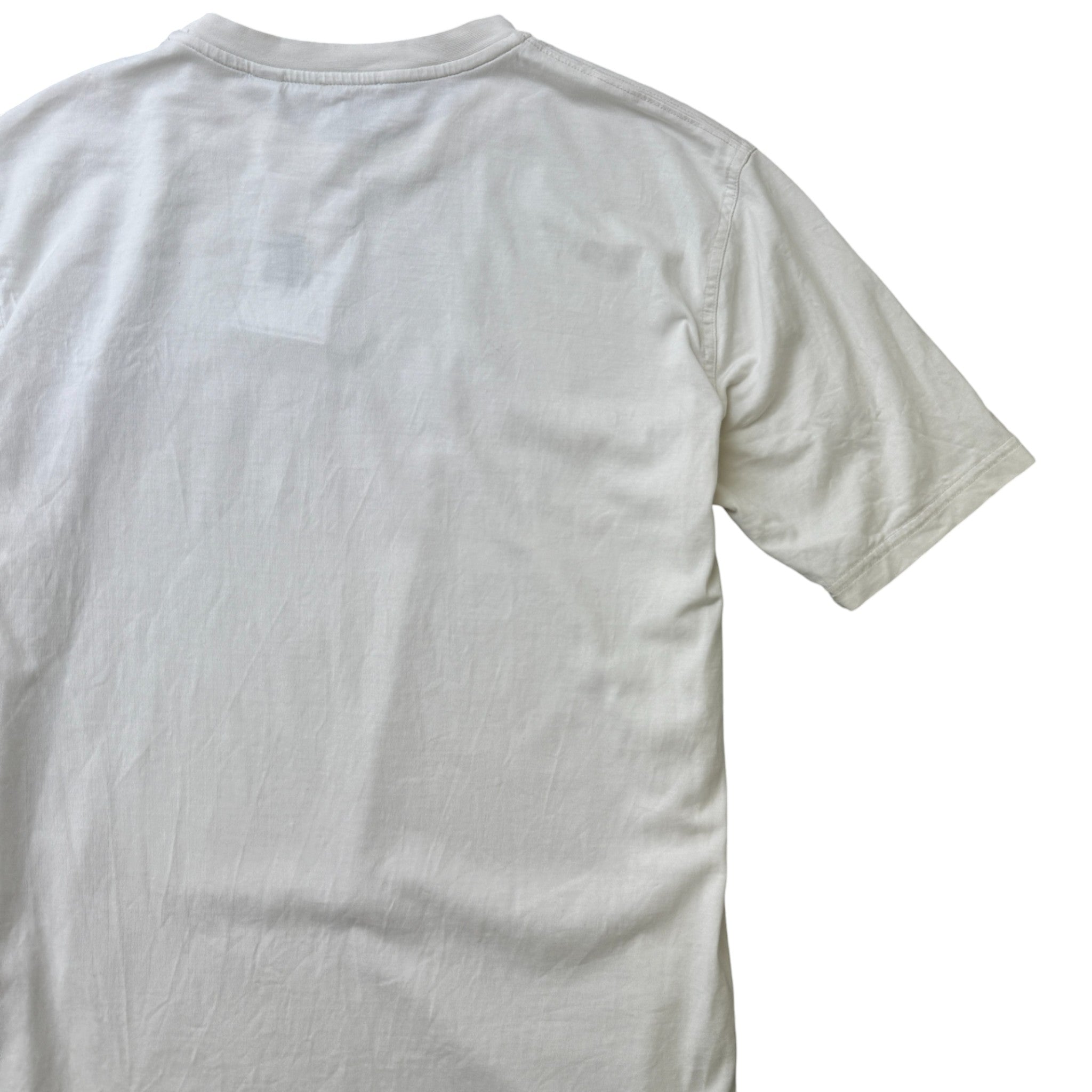 Men's Logo Print T-Shirt White Size XS