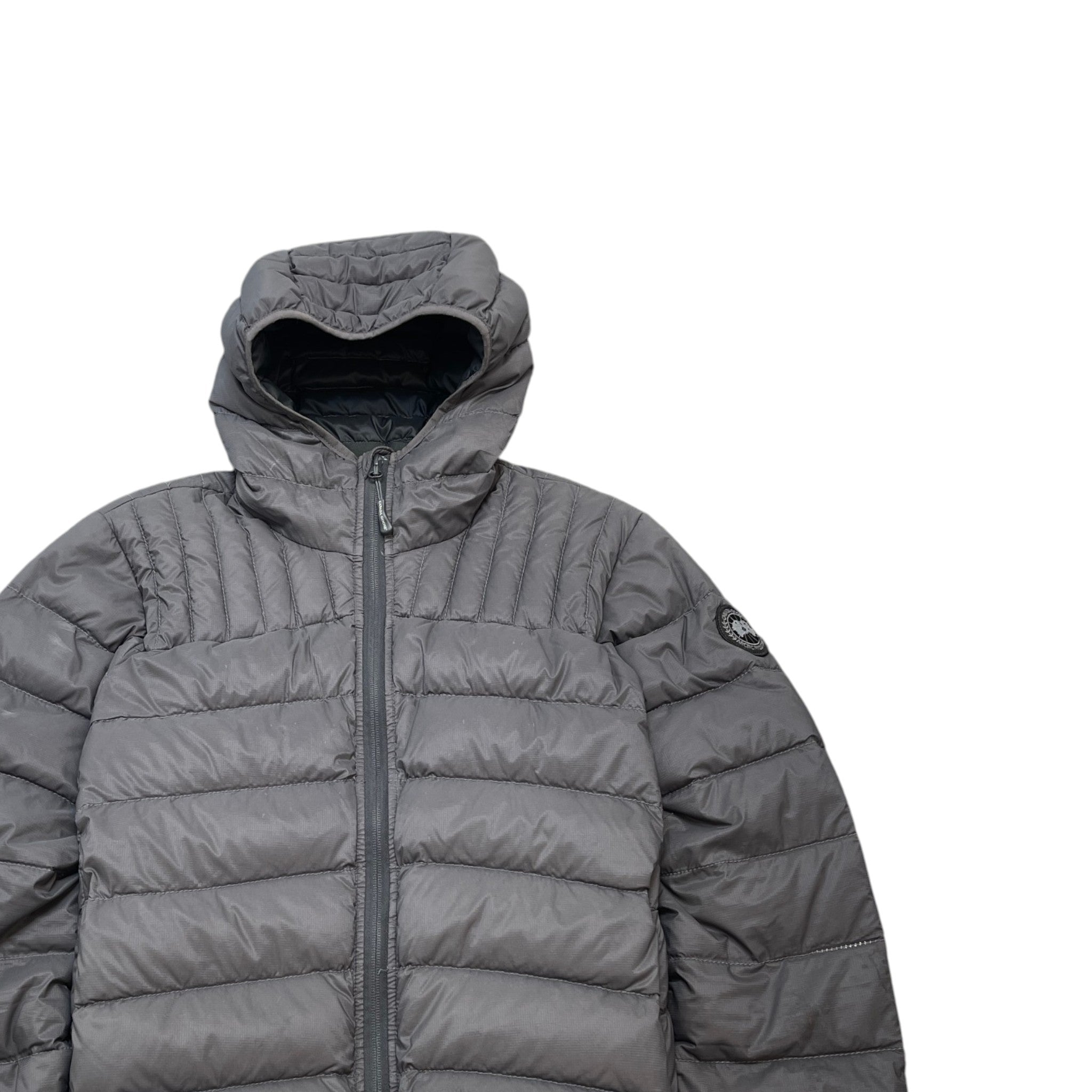Men's Brookvale Hoody Down Jacket Grey Size M