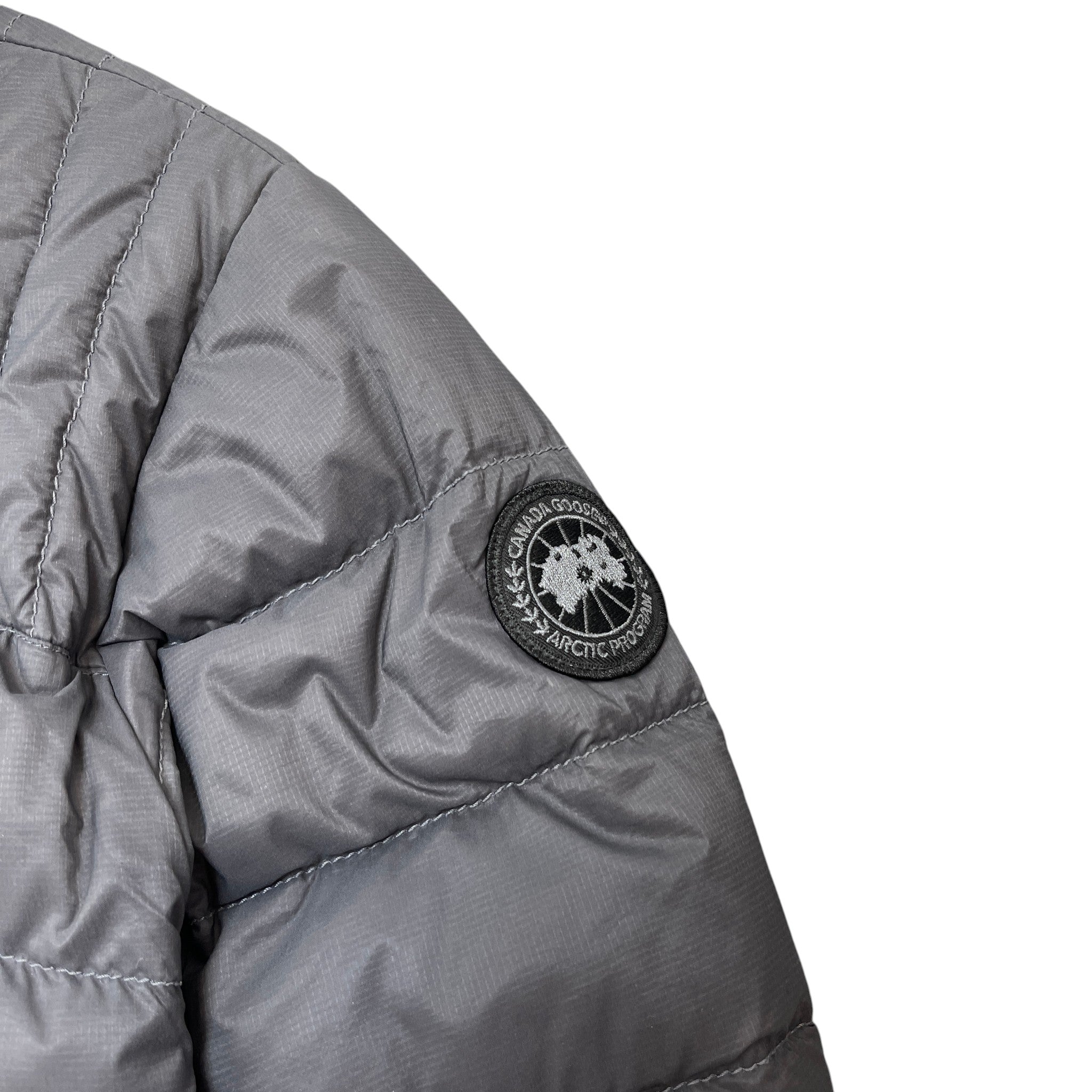 Men's Brookvale Hoody Down Jacket Grey Size M