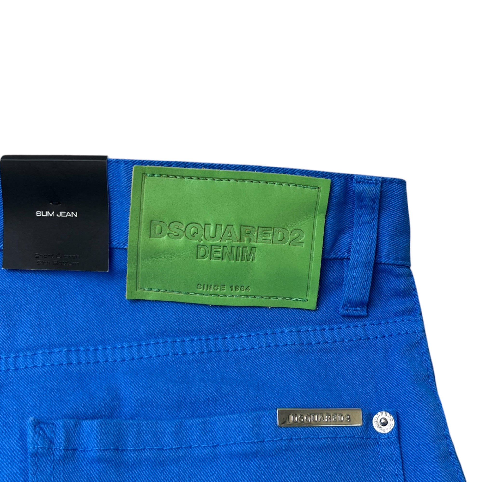 Men's Slim Jeans Blue Size IT 48 / UK 32