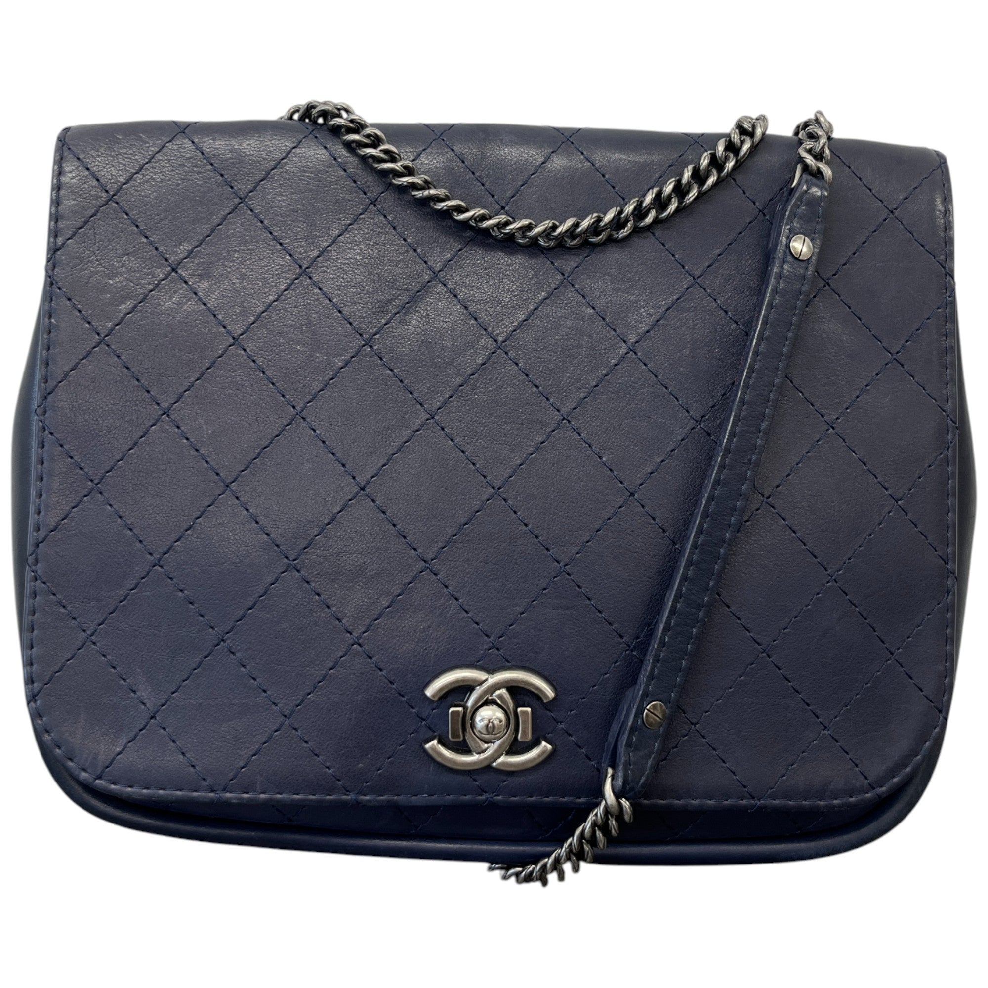 Women's Quilted Cc Bag Navy