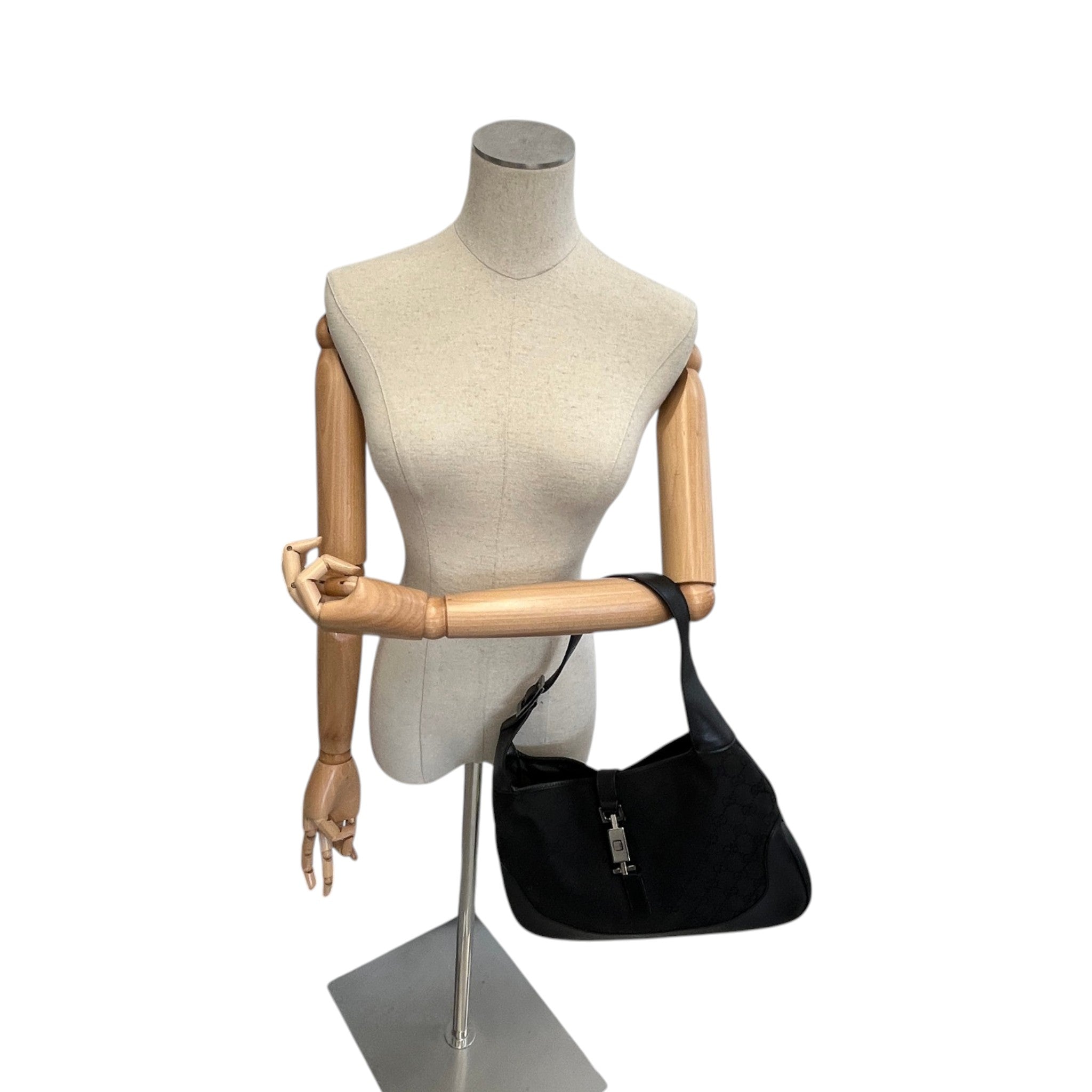 Women's Monogram Jackie Handbag Black