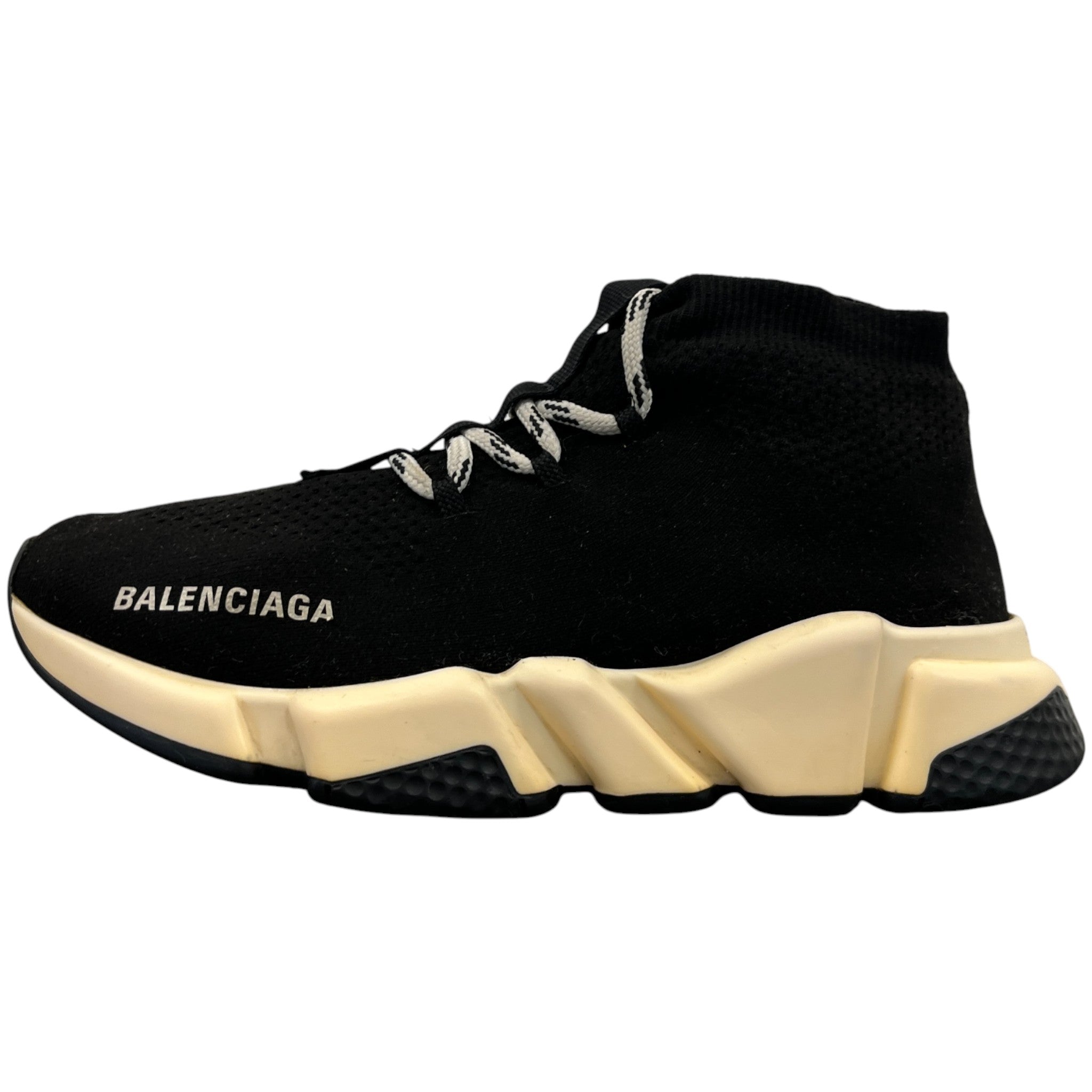 Women's Speed Sock High Trainers Black Size EU 36 / UK 3