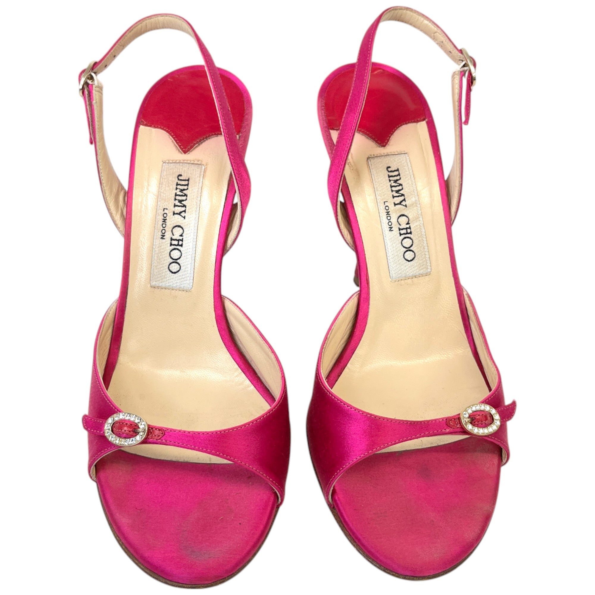 Women's Slingback Heels Pink Size EU 38 / UK 5