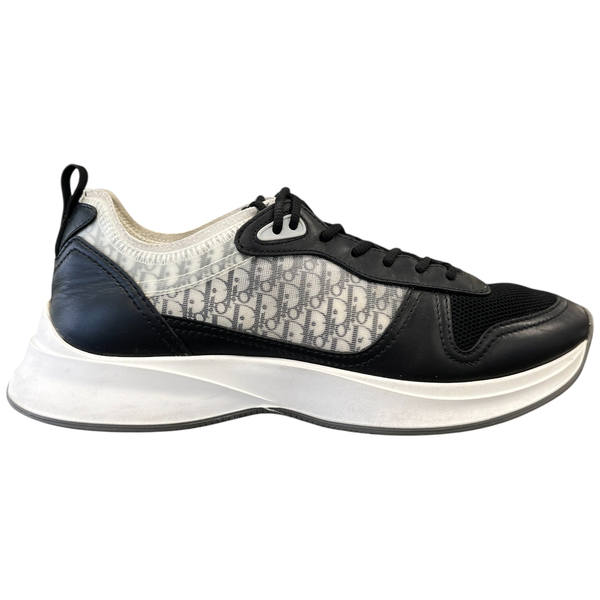 Men's B25 Runner Low Trainers Black Size EU 41.5 / UK 7.5