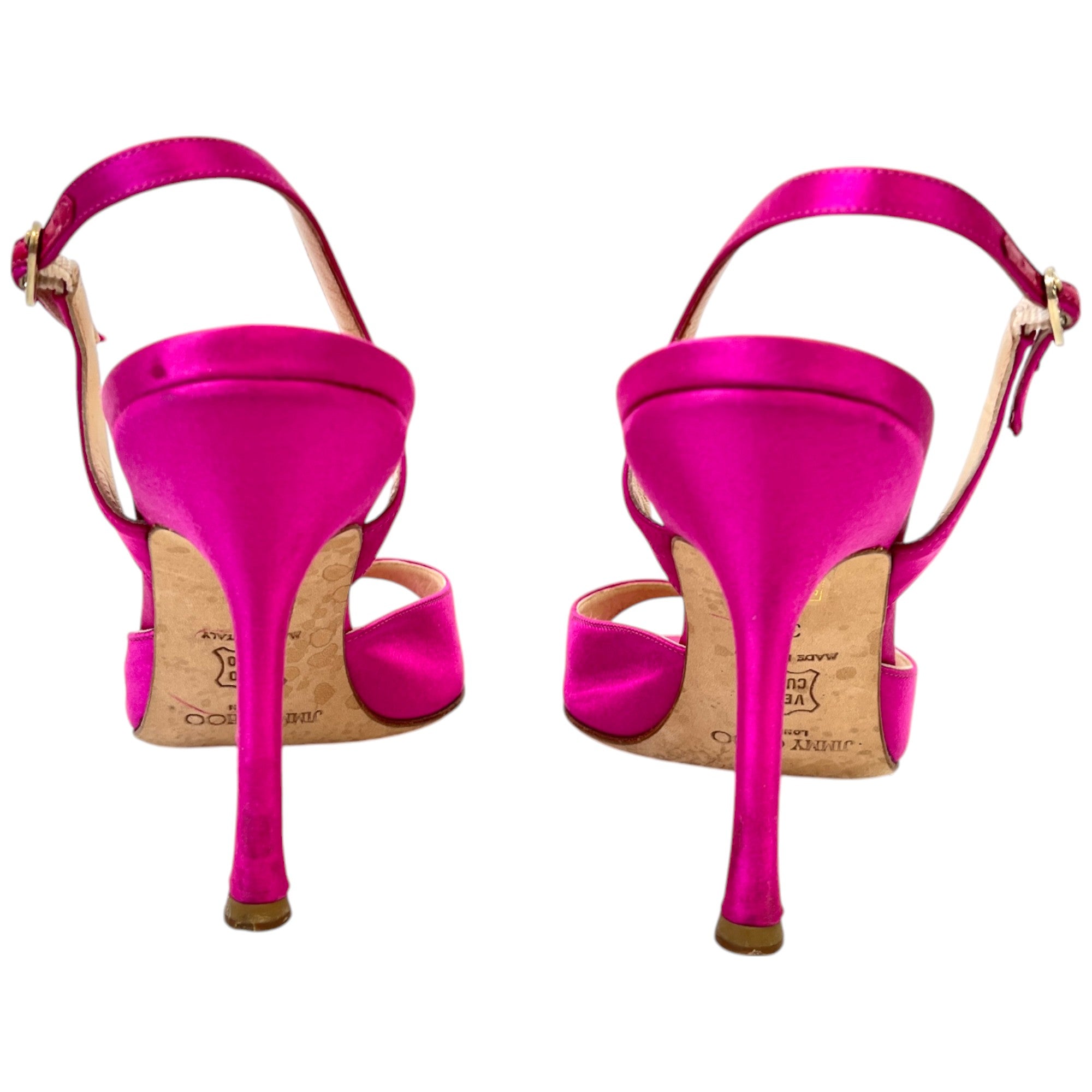 Women's Slingback Heels Pink Size EU 38 / UK 5