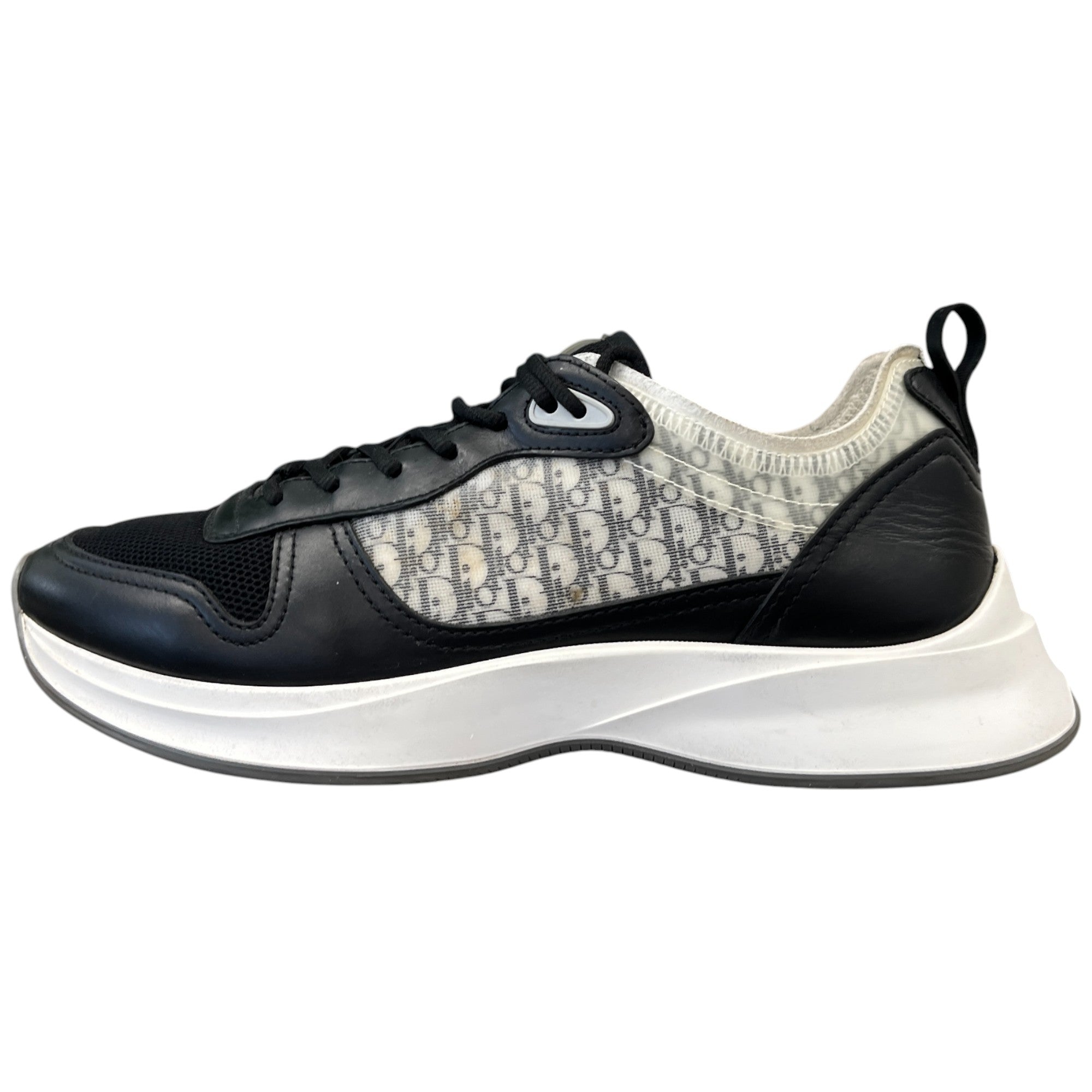 Men's B25 Runner Low Trainers Black Size EU 41.5 / UK 7.5