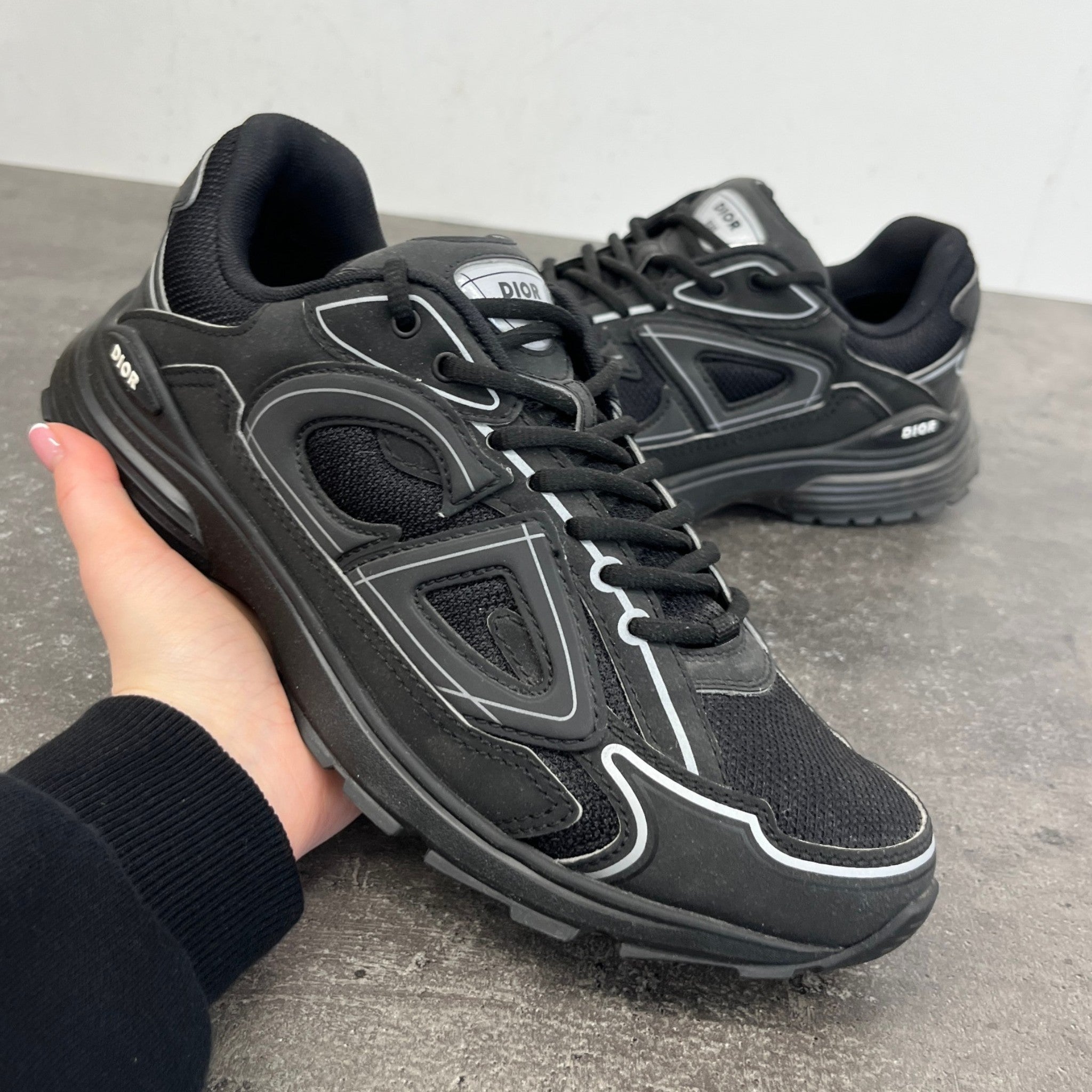 Men's B30 Low Trainers Black Size EU 41 / UK 7