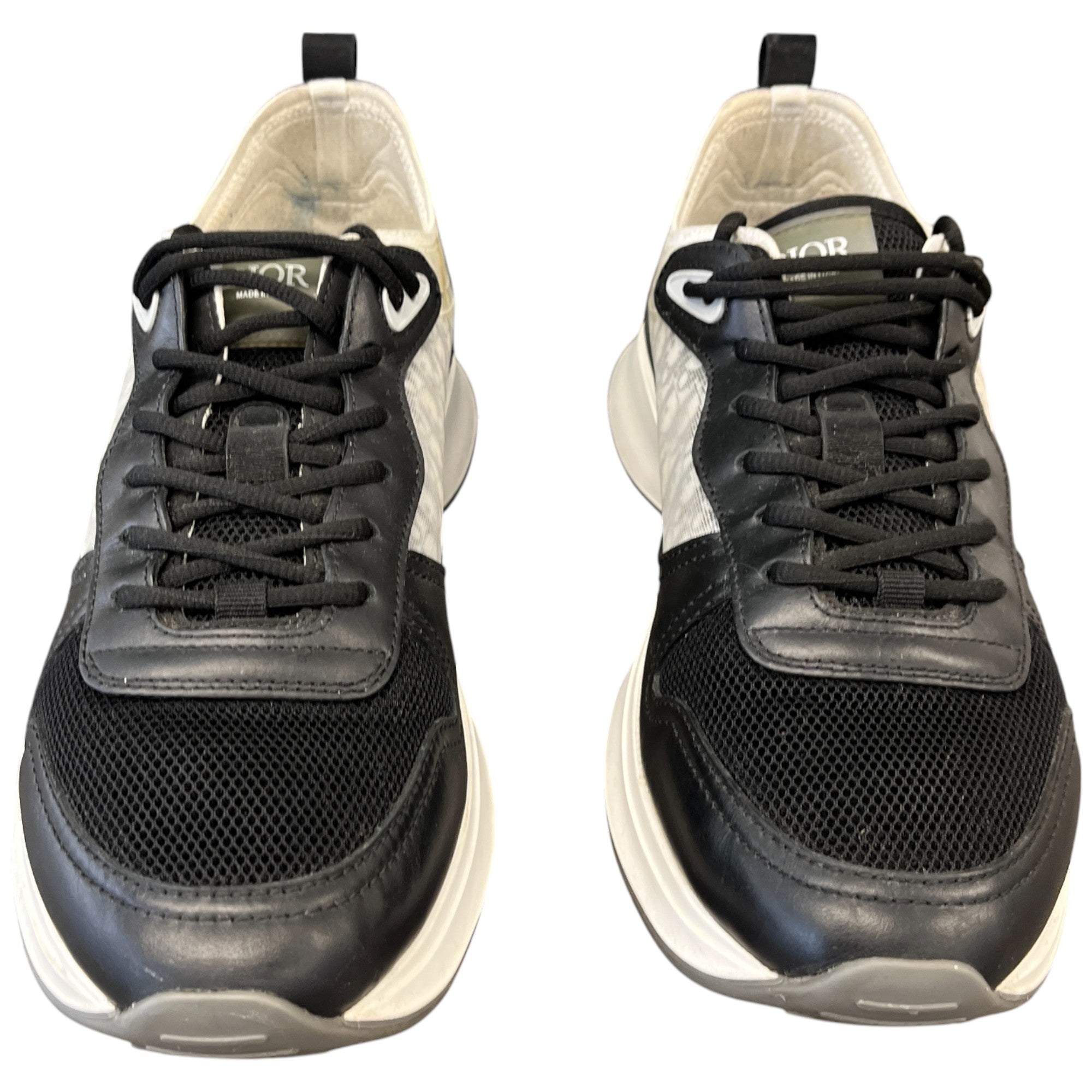 Men's B25 Runner Low Trainers Black Size EU 41.5 / UK 7.5