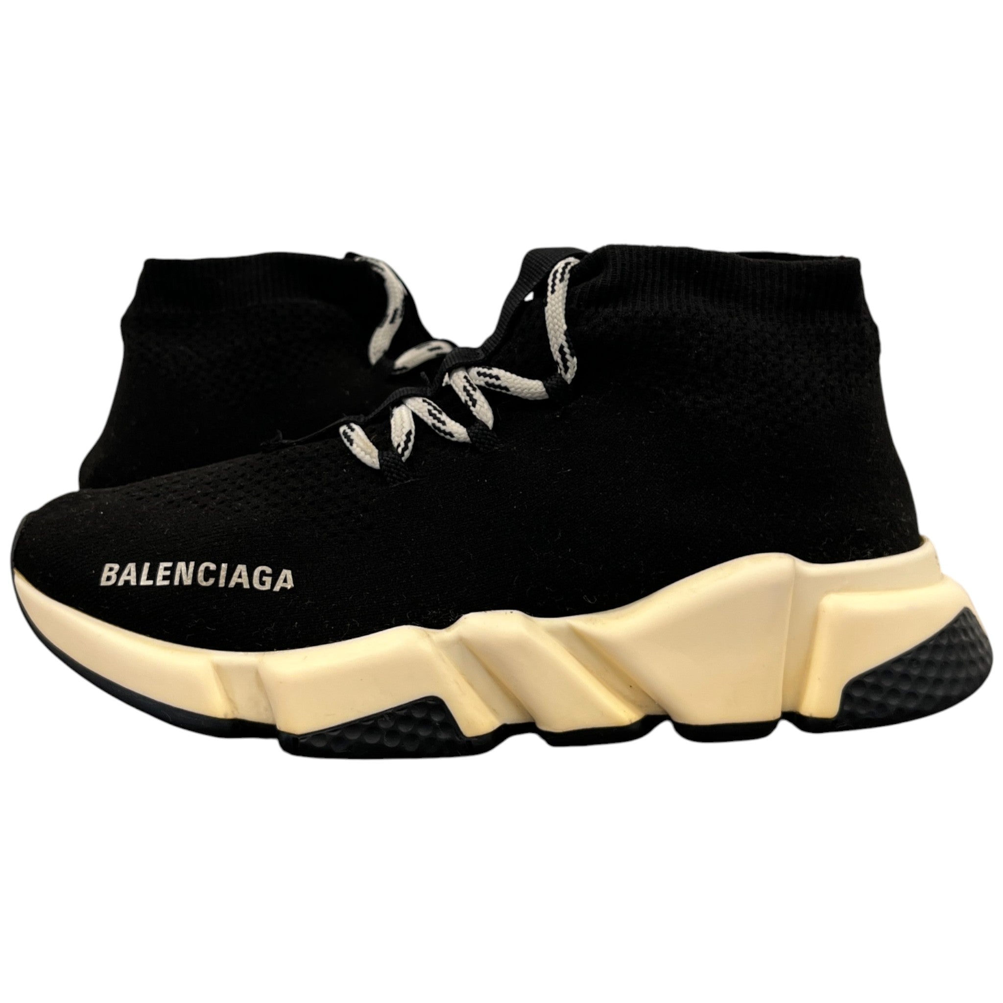 Women's Speed Sock High Trainers Black Size EU 36 / UK 3
