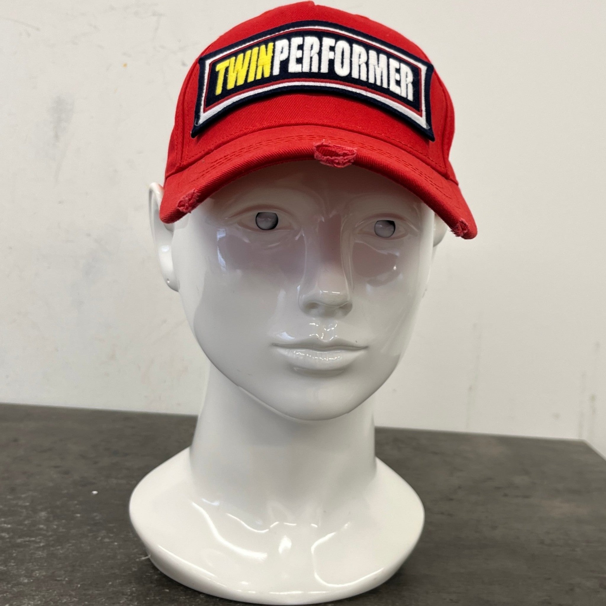 Men's Twin Performer Cap Red