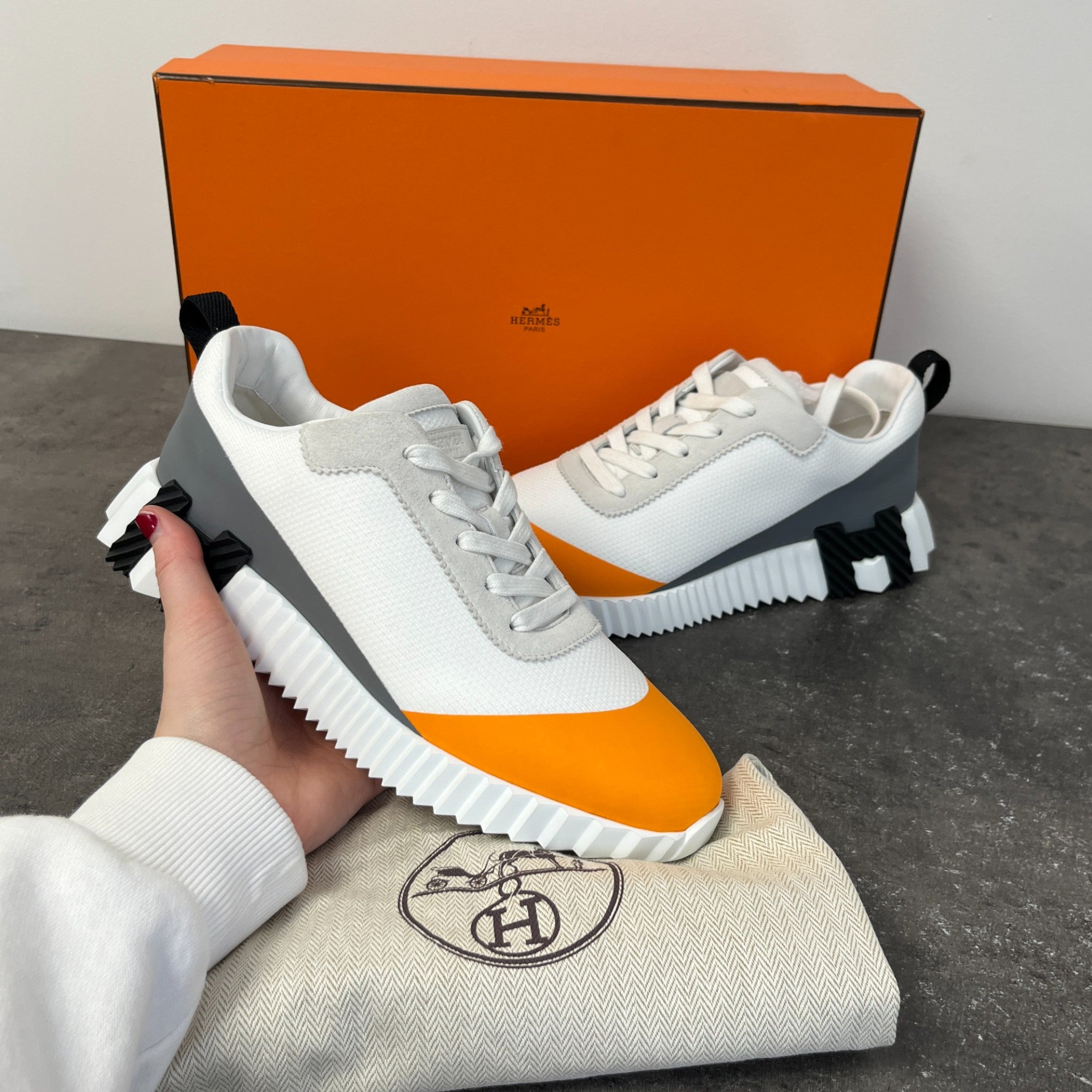 Women's Bouncing Low Trainers White Size EU 37 / UK 4