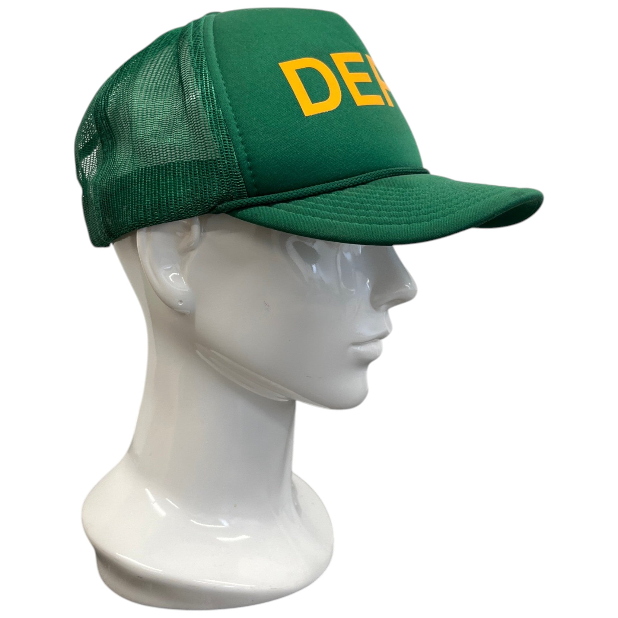 Men's Trucker Cap Green Size Waist 30-34"