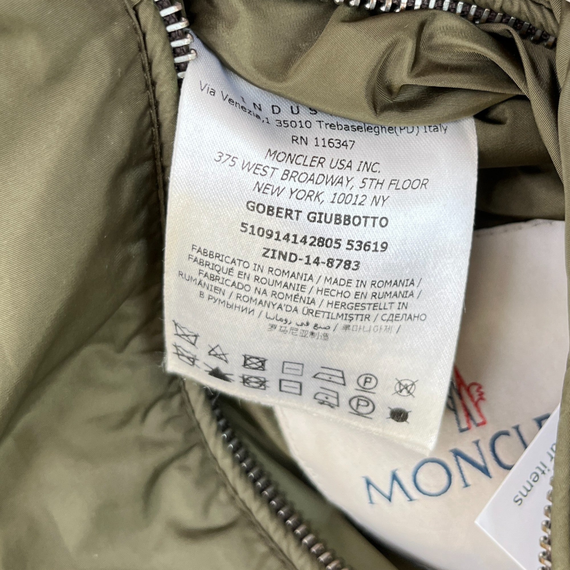 Men's Gobert Reversible Jacket Khaki Size 3 / L