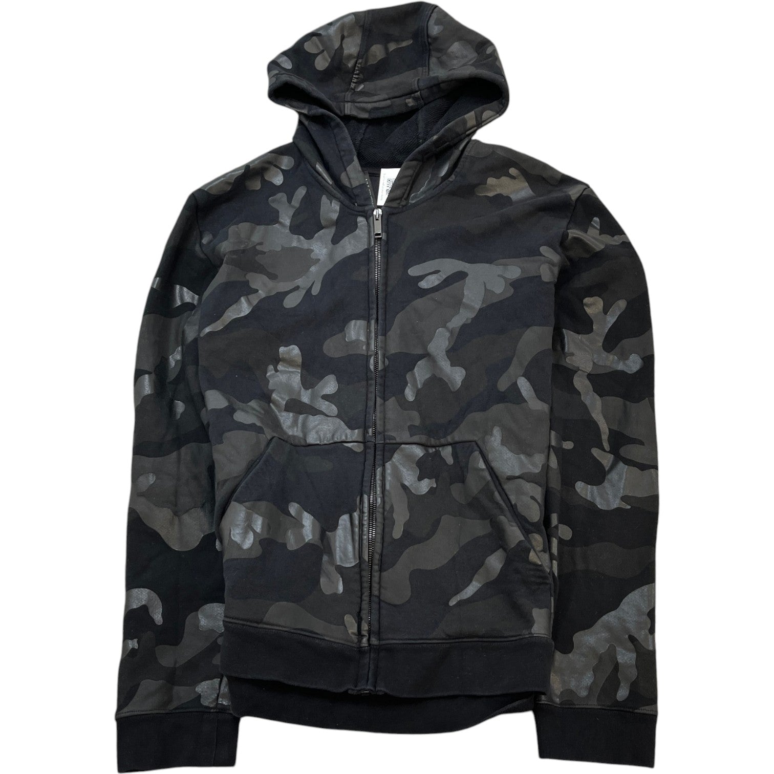 Men's Camoflague Hoodie Black Size M