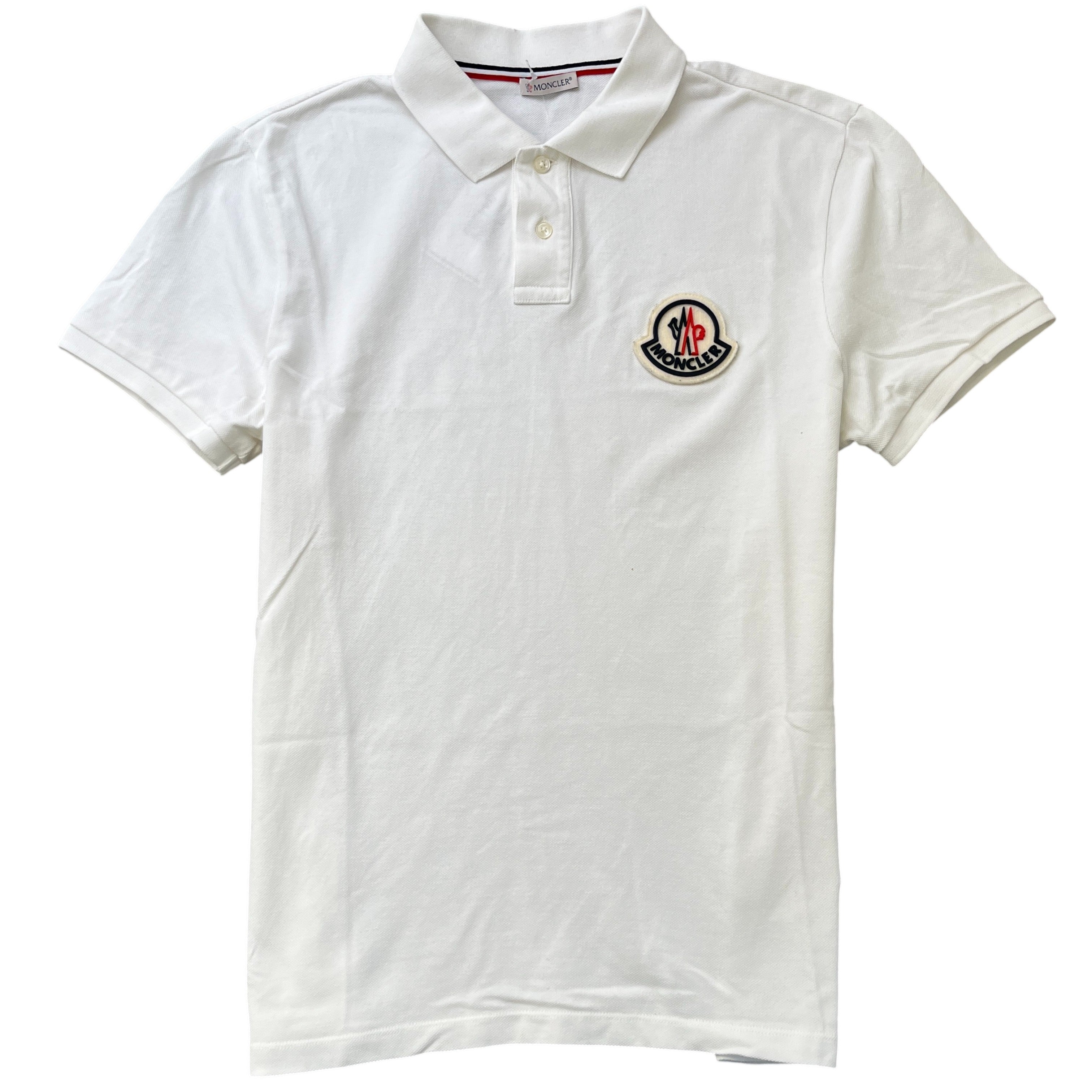 Men's Maglia Polo Shirt White Size L