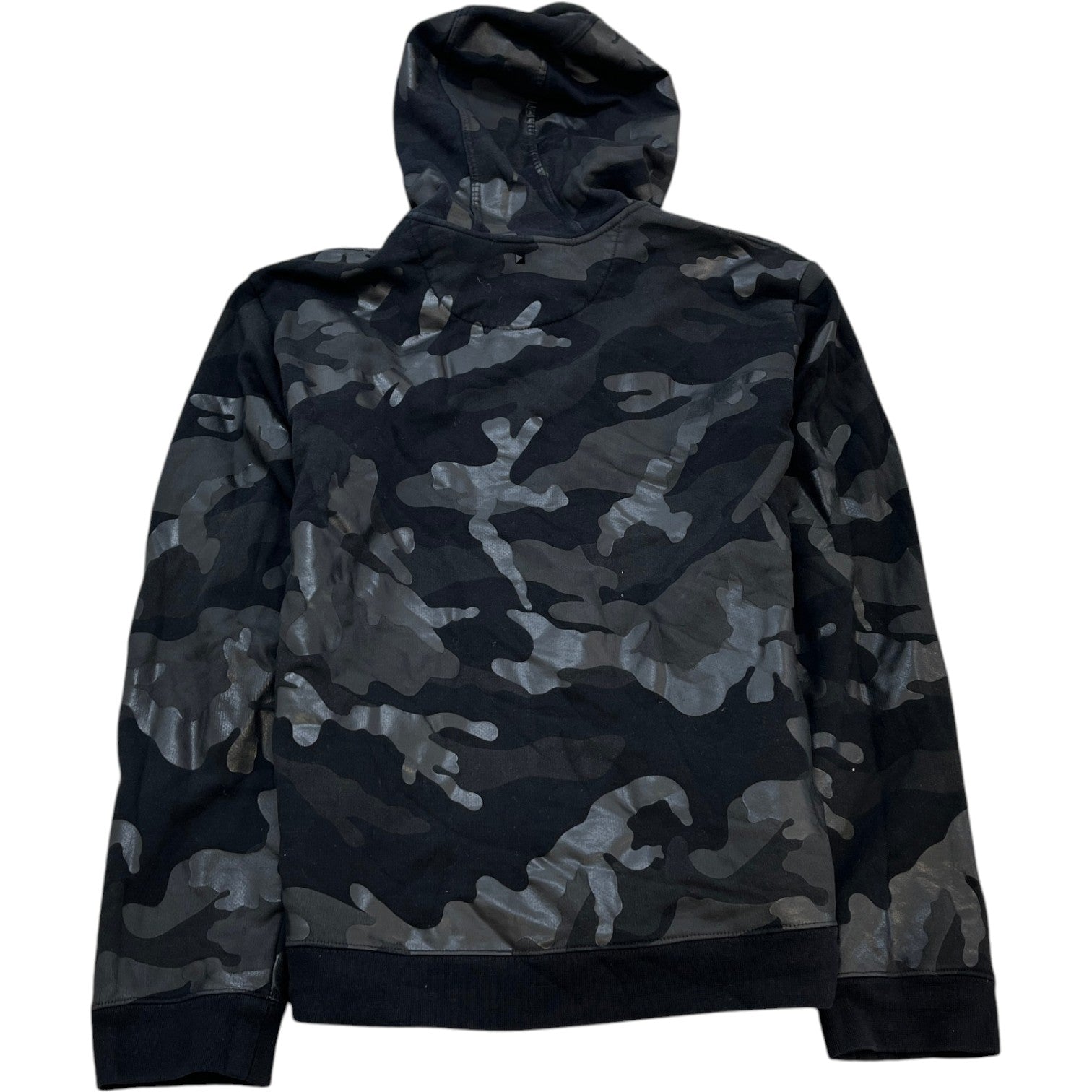 Men's Camoflague Hoodie Black Size M