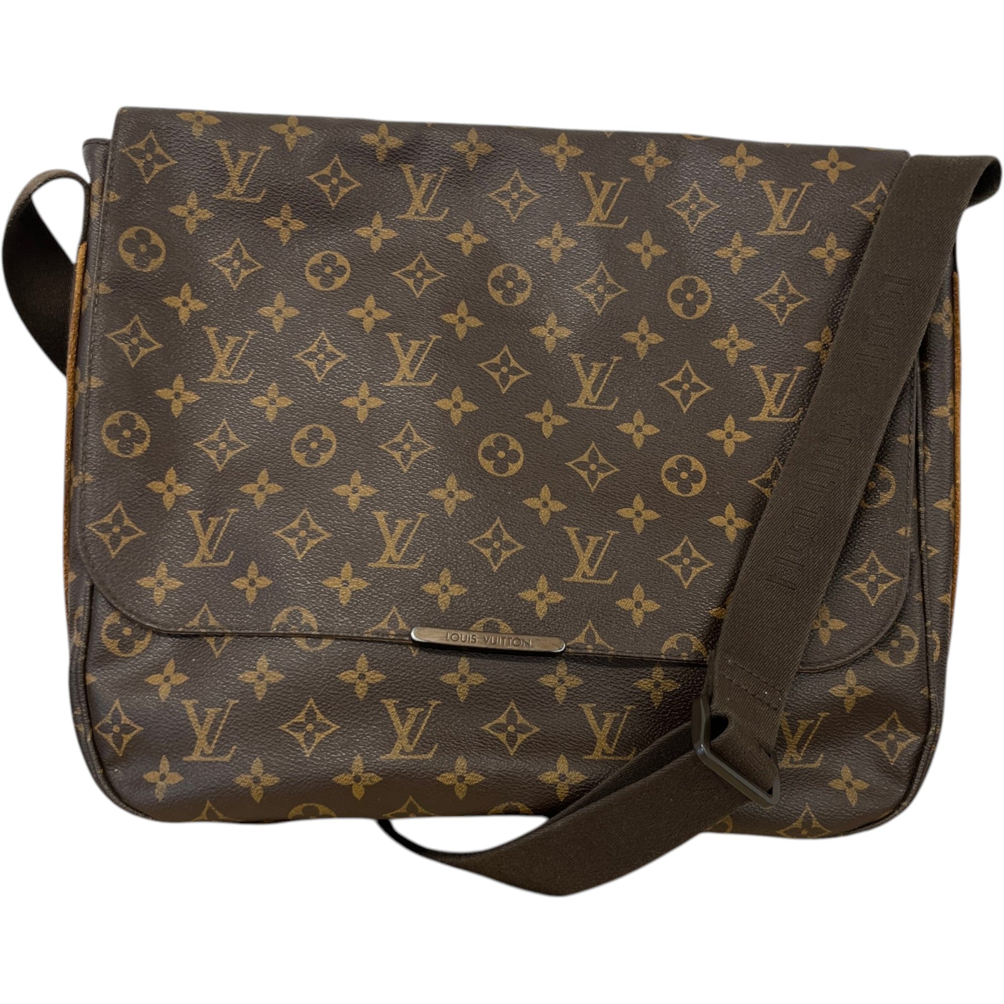 Men's Monogram Beaubourg Mm Messenger Bag Brown