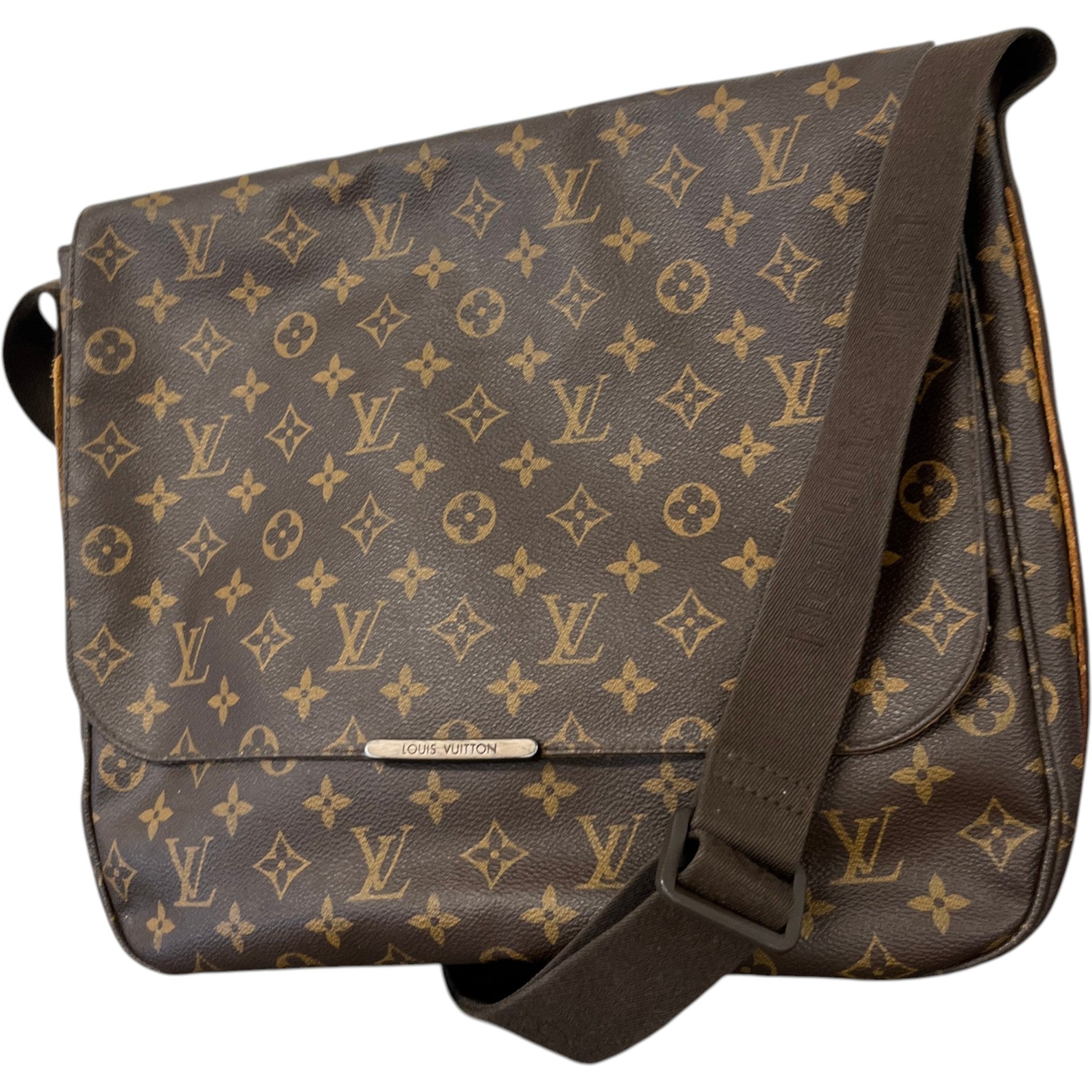 Men's Monogram Beaubourg Mm Messenger Bag Brown